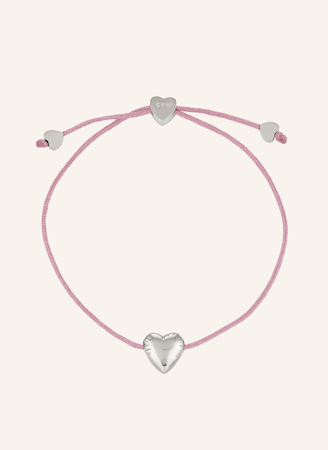 COPENHAGEN STUDIOS Armband  aus  Edelstahl: ROSA