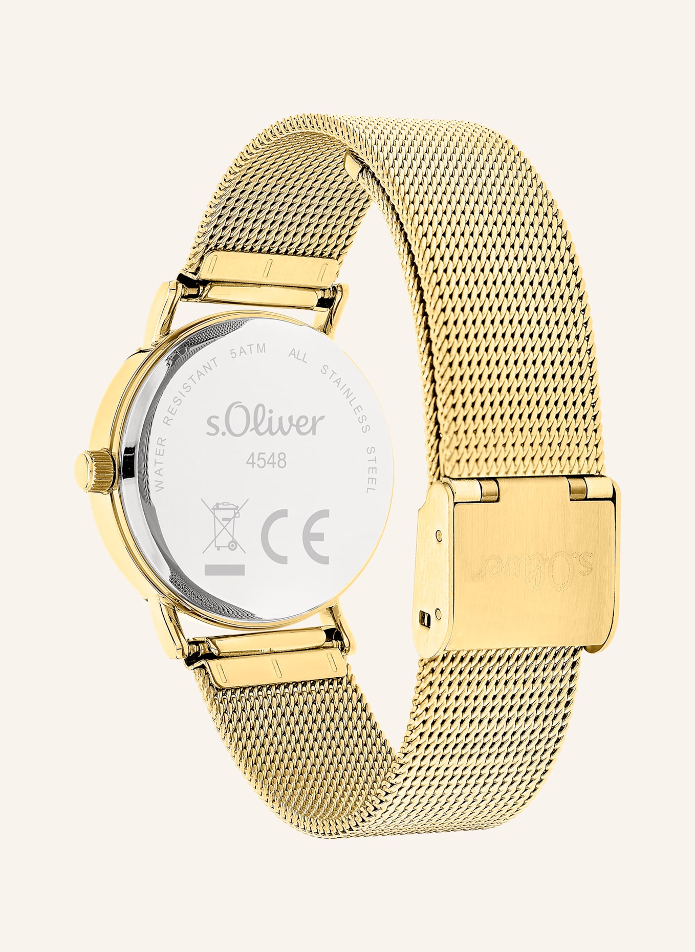 s.Oliver Armbanduhr  aus  Edelstahl: GOUD