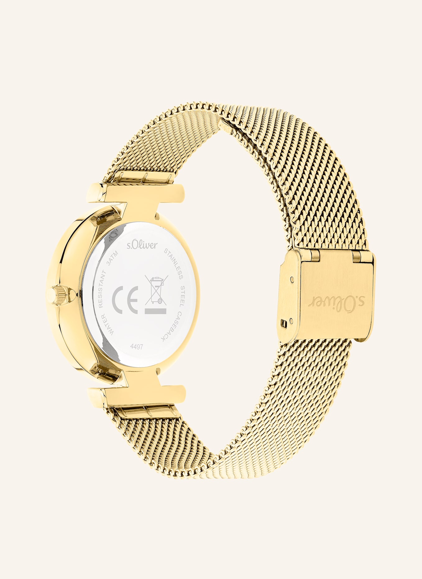 s.Oliver Armbanduhr  aus  Edelstahl: GOUD