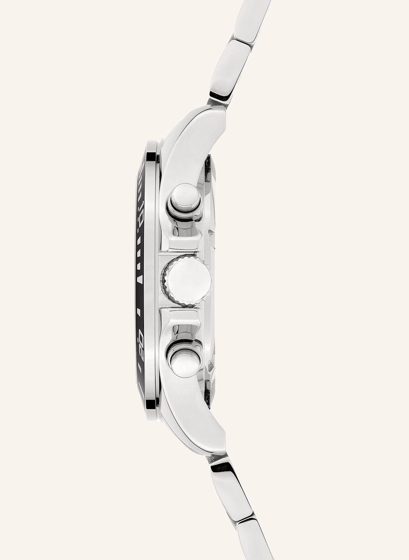 s.Oliver Armbanduhr  aus  Edelstahl: ZILVER