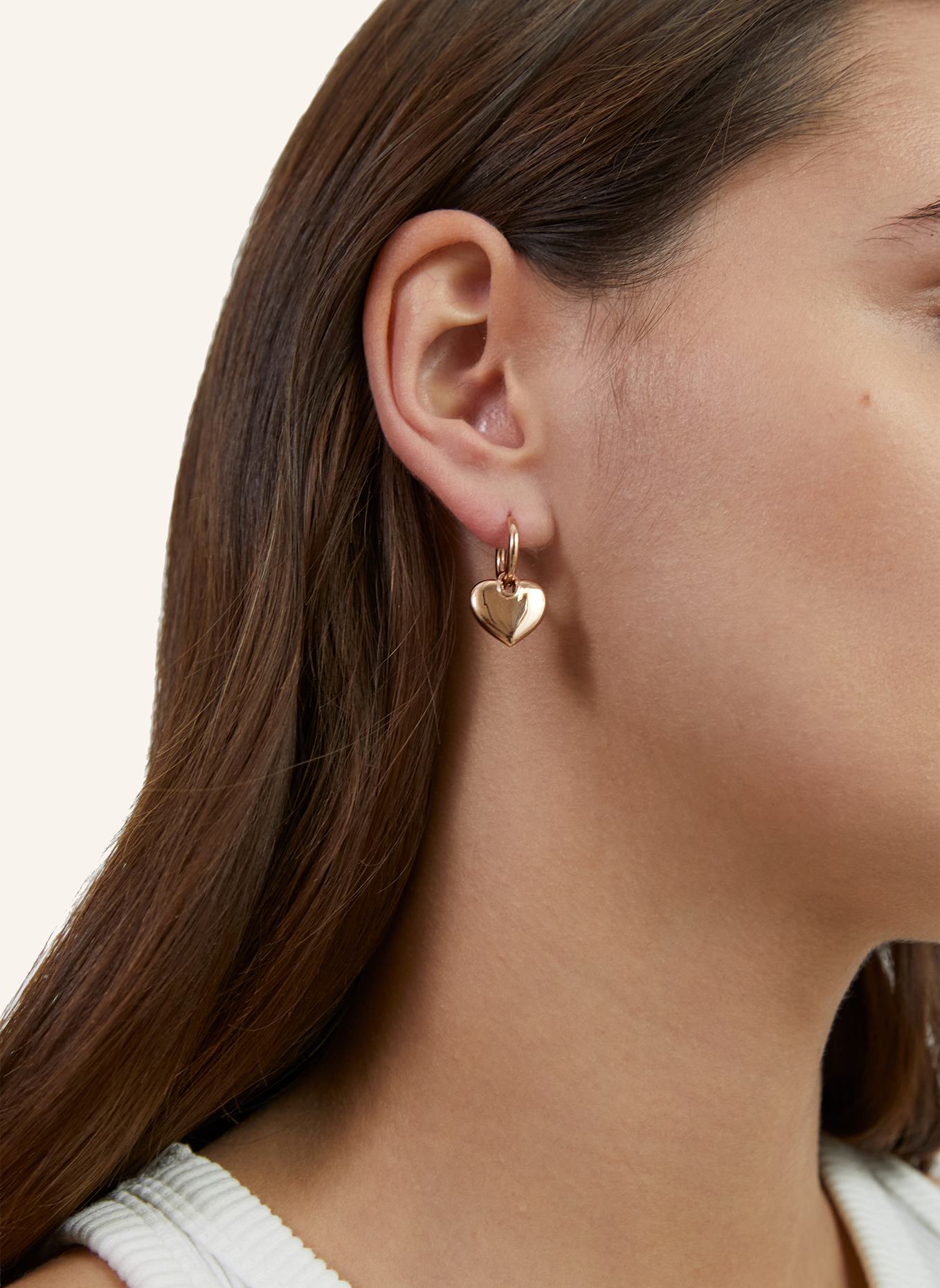 s.Oliver Creolen van roestvrij staal: ROSÉGOUD