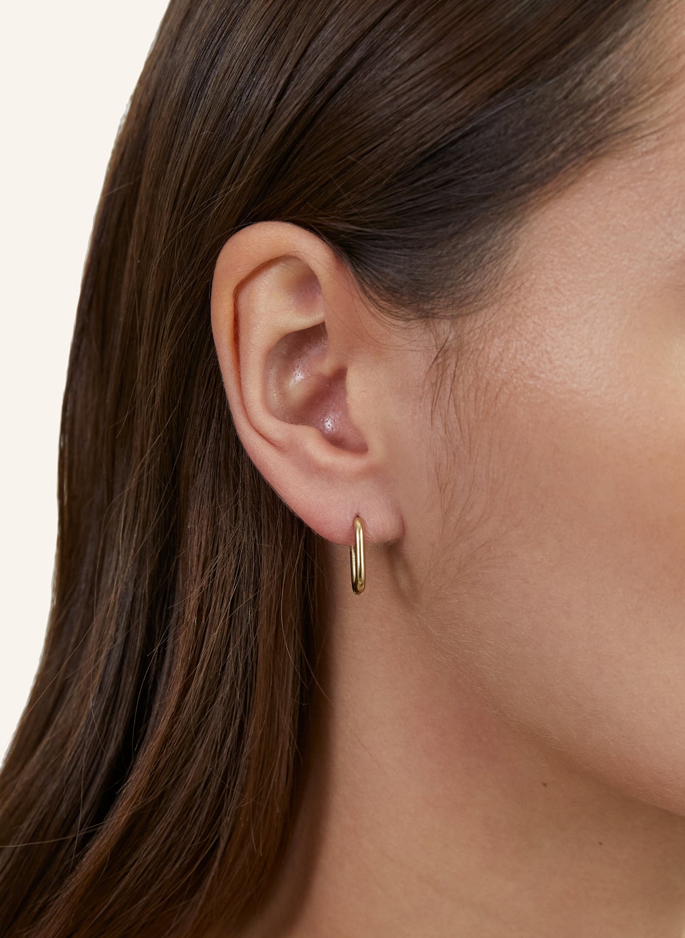 s.Oliver Creolen van roestvrij staal: GOUD