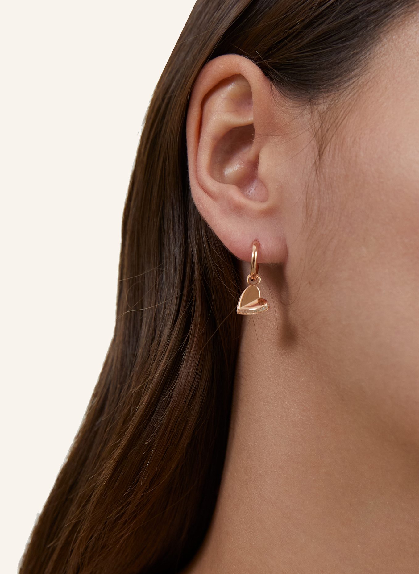 s.Oliver Creolen  aus  925er Sterlingsilber: ROSÉGOLD