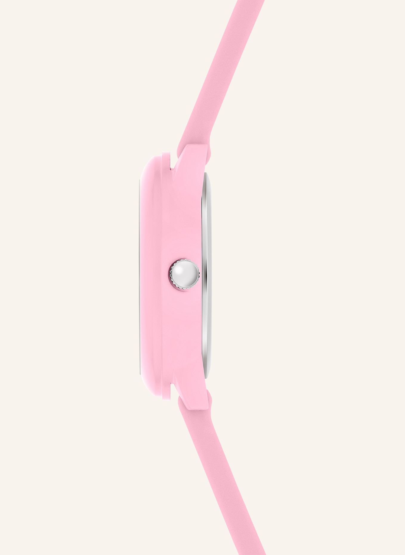 s.Oliver Silicone wristwatch: PINK