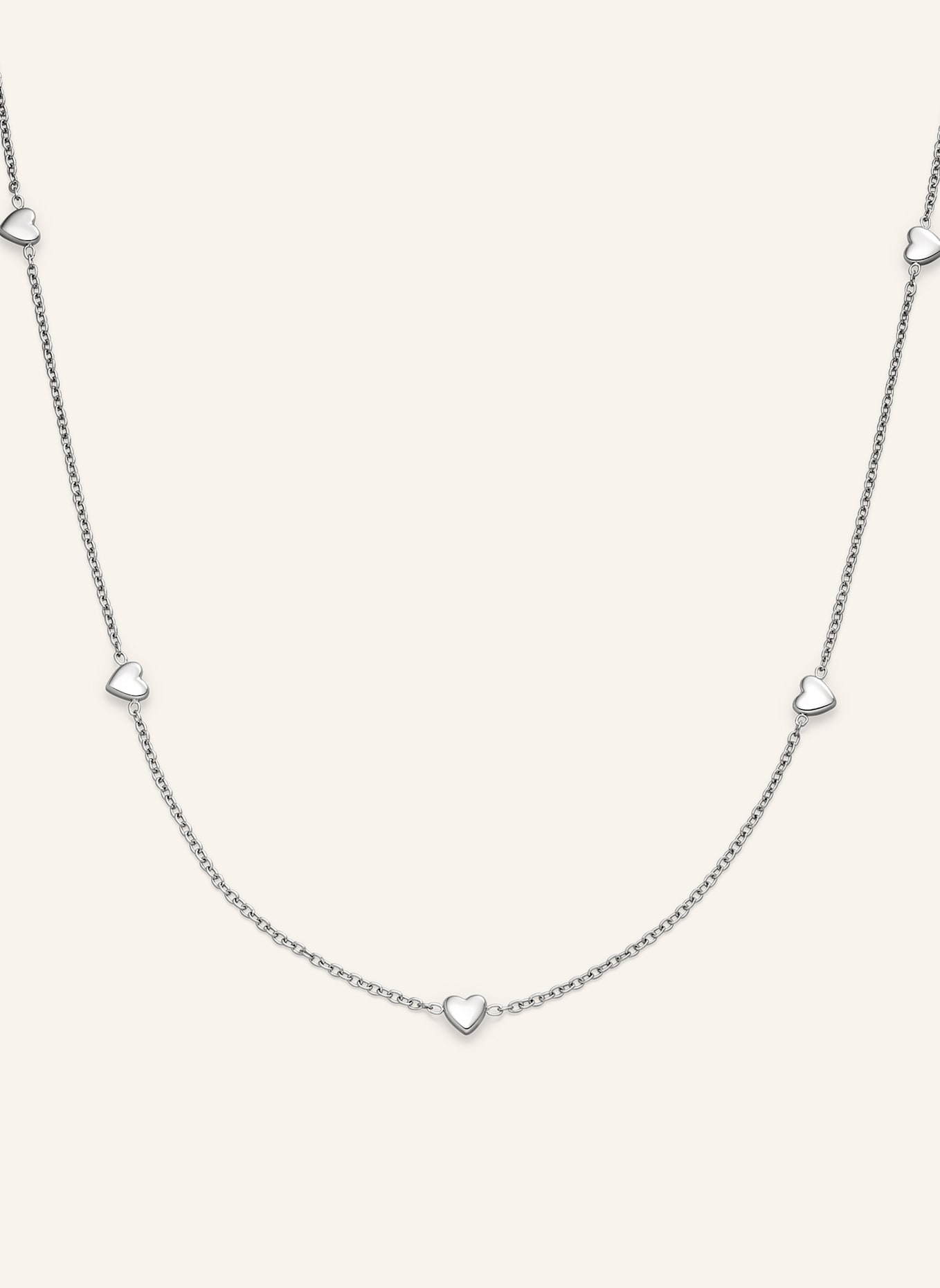 s.Oliver Halskette aus Edelstahl: SILBER