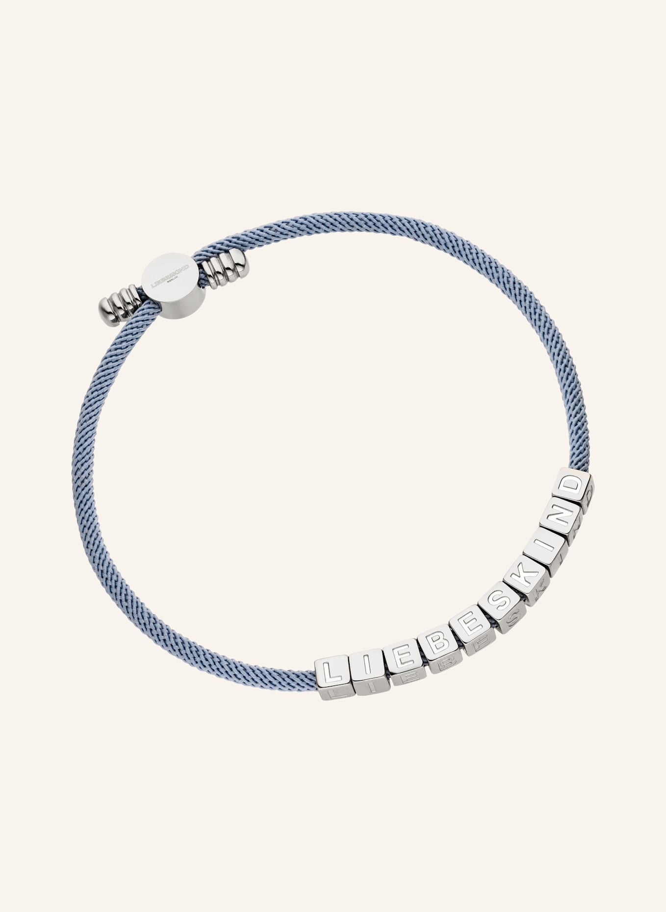 LIEBESKIND Armband van roestvrij staal: ZILVER