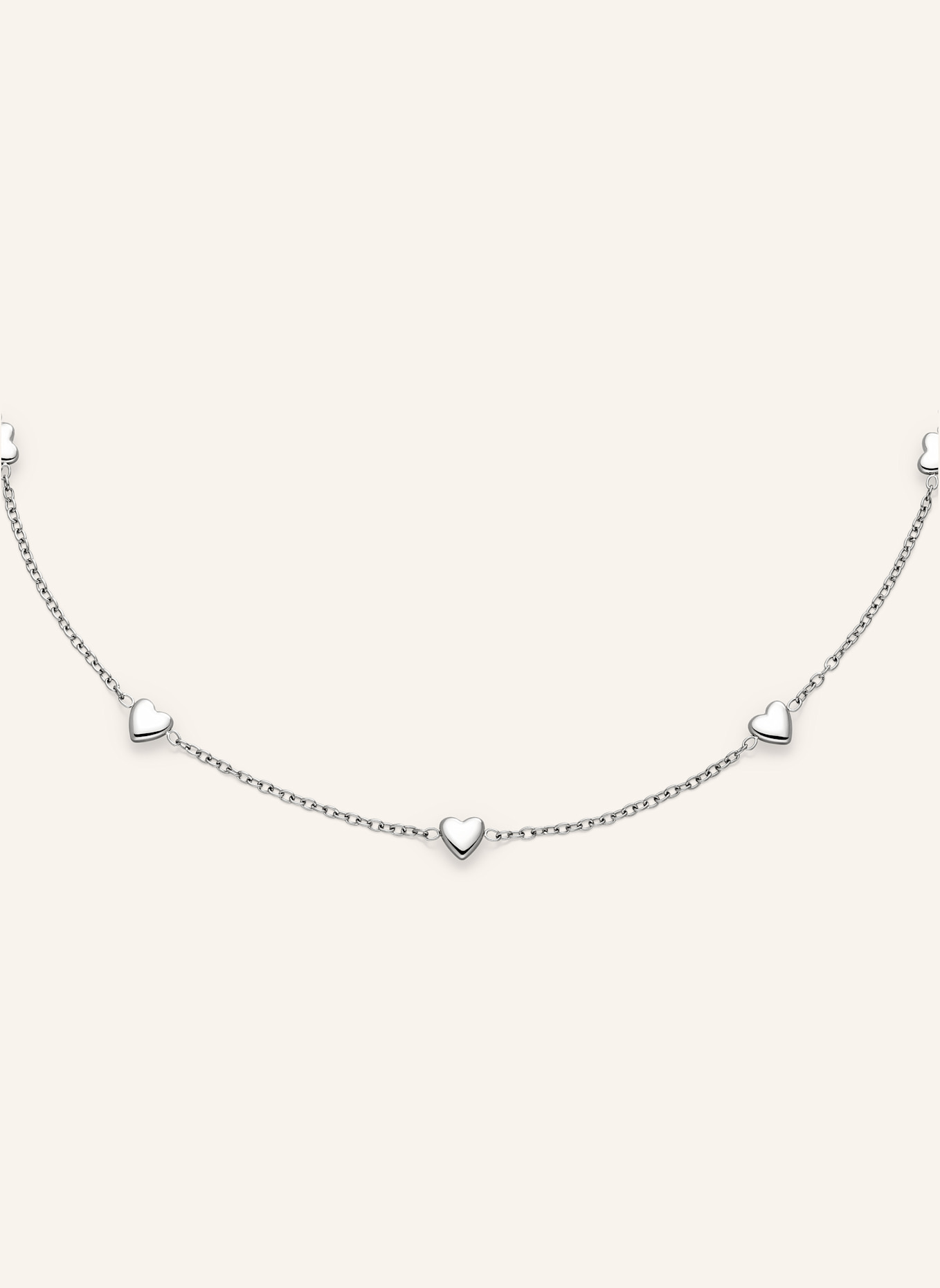 s.Oliver Fußkette aus Edelstahl: SILBER