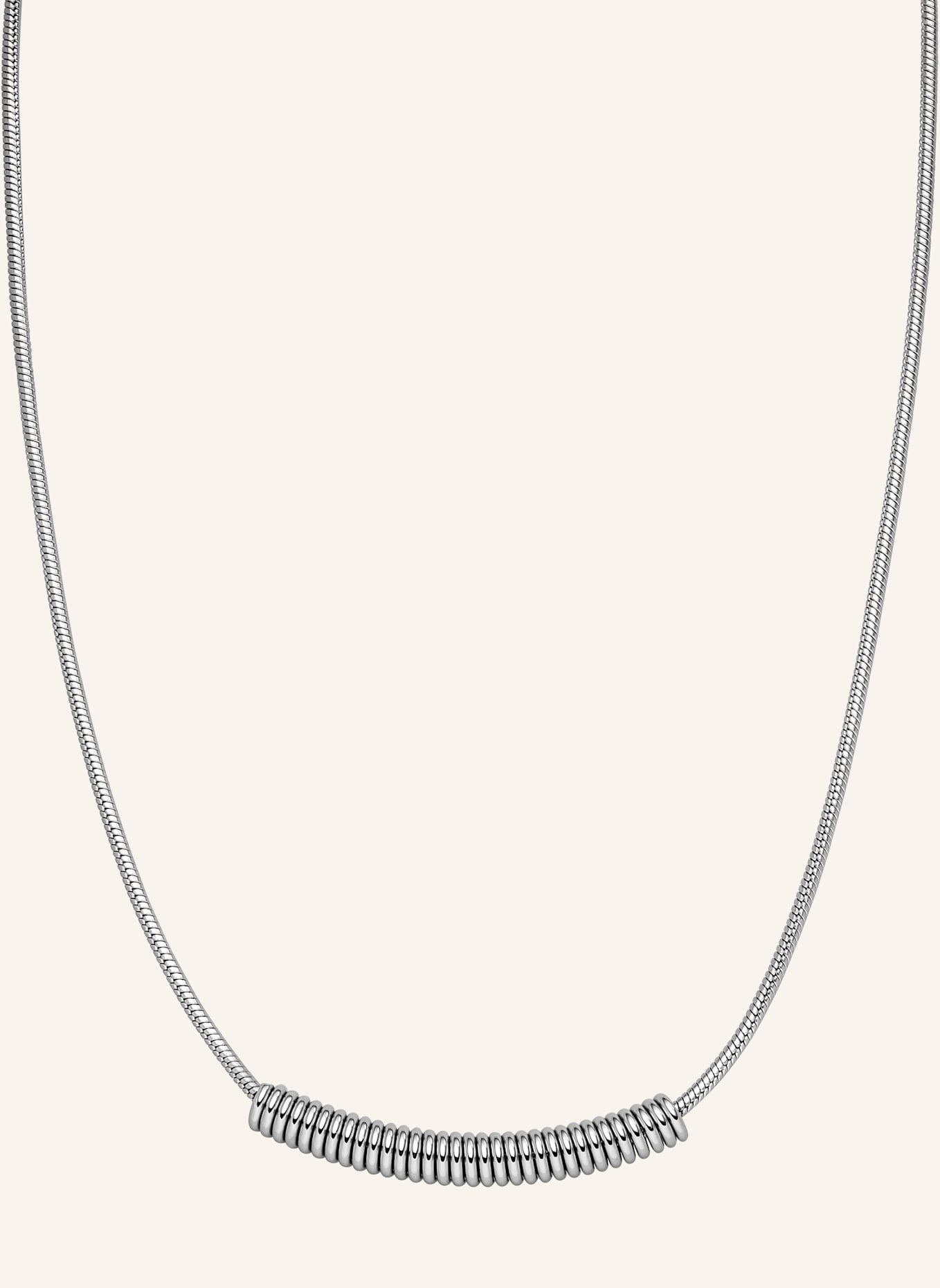 LIEBESKIND Ketting van roestvrij staal: ZILVER