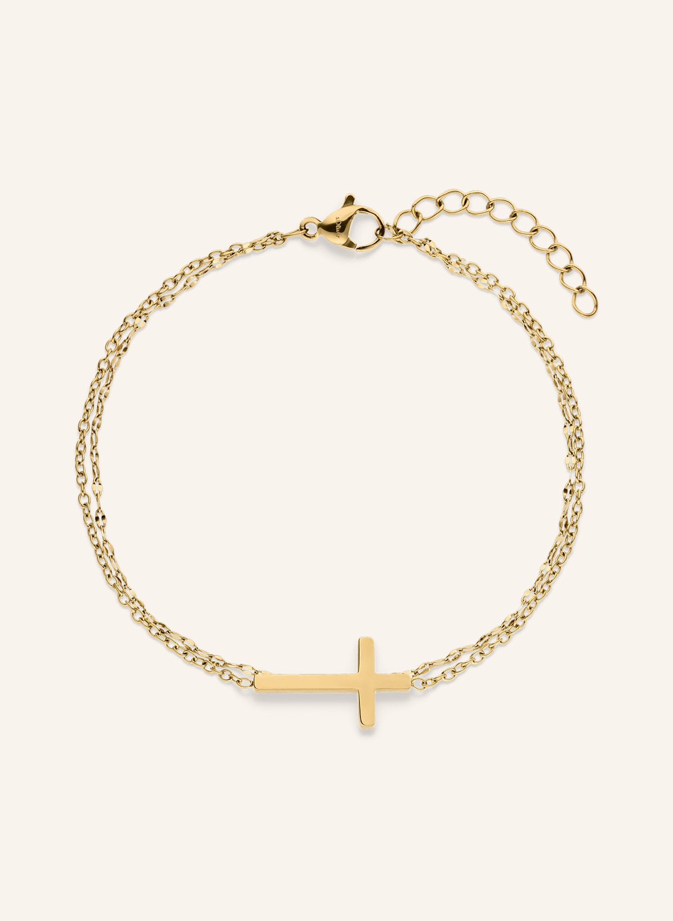 s.Oliver Armband aus Edelstahl: GOLD