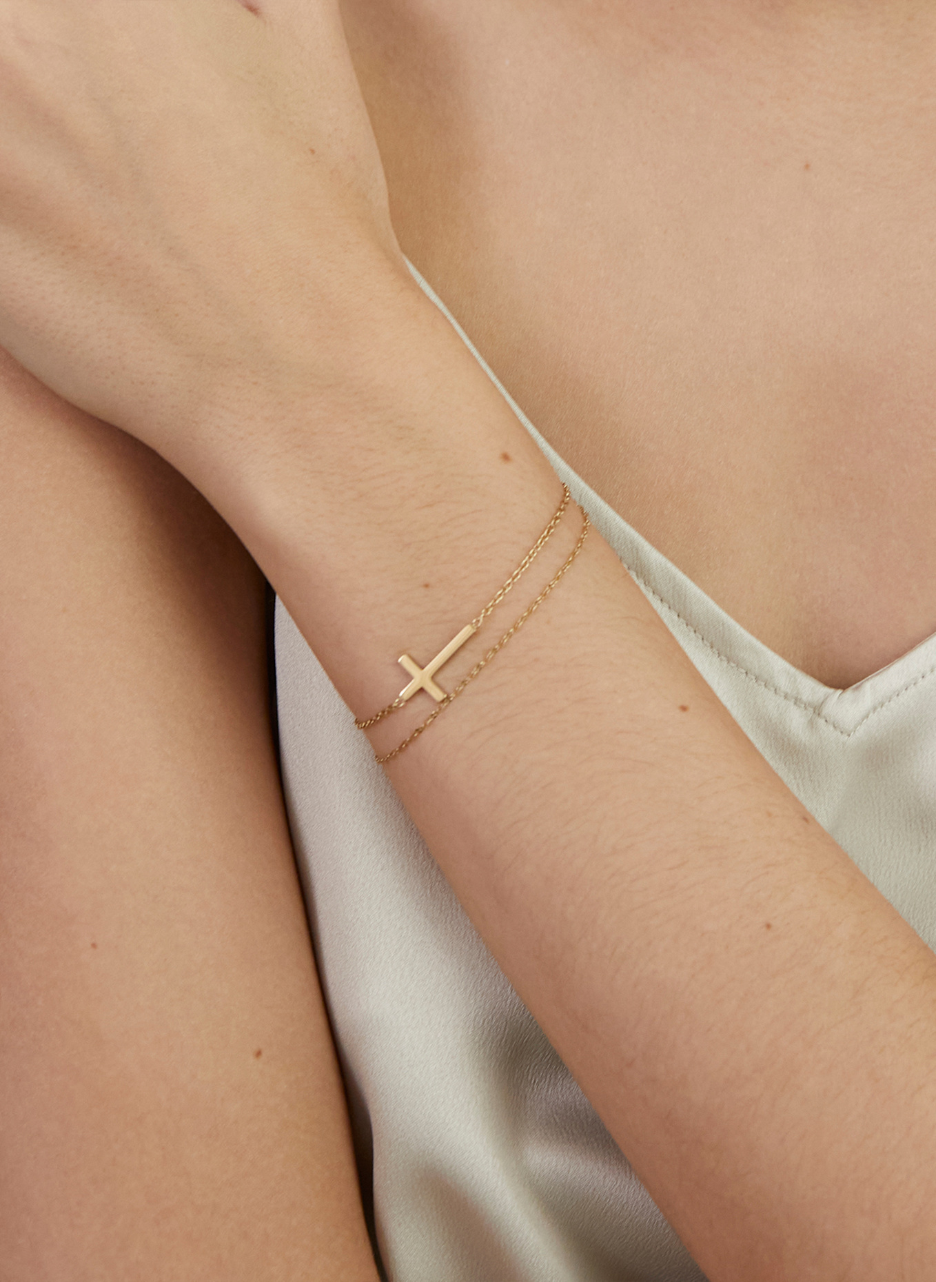 s.Oliver Armband aus Edelstahl: GOLD