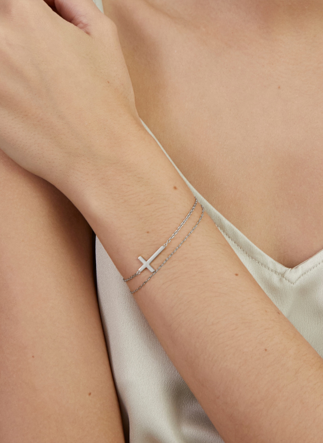 s.Oliver Armband aus Edelstahl: SILBER