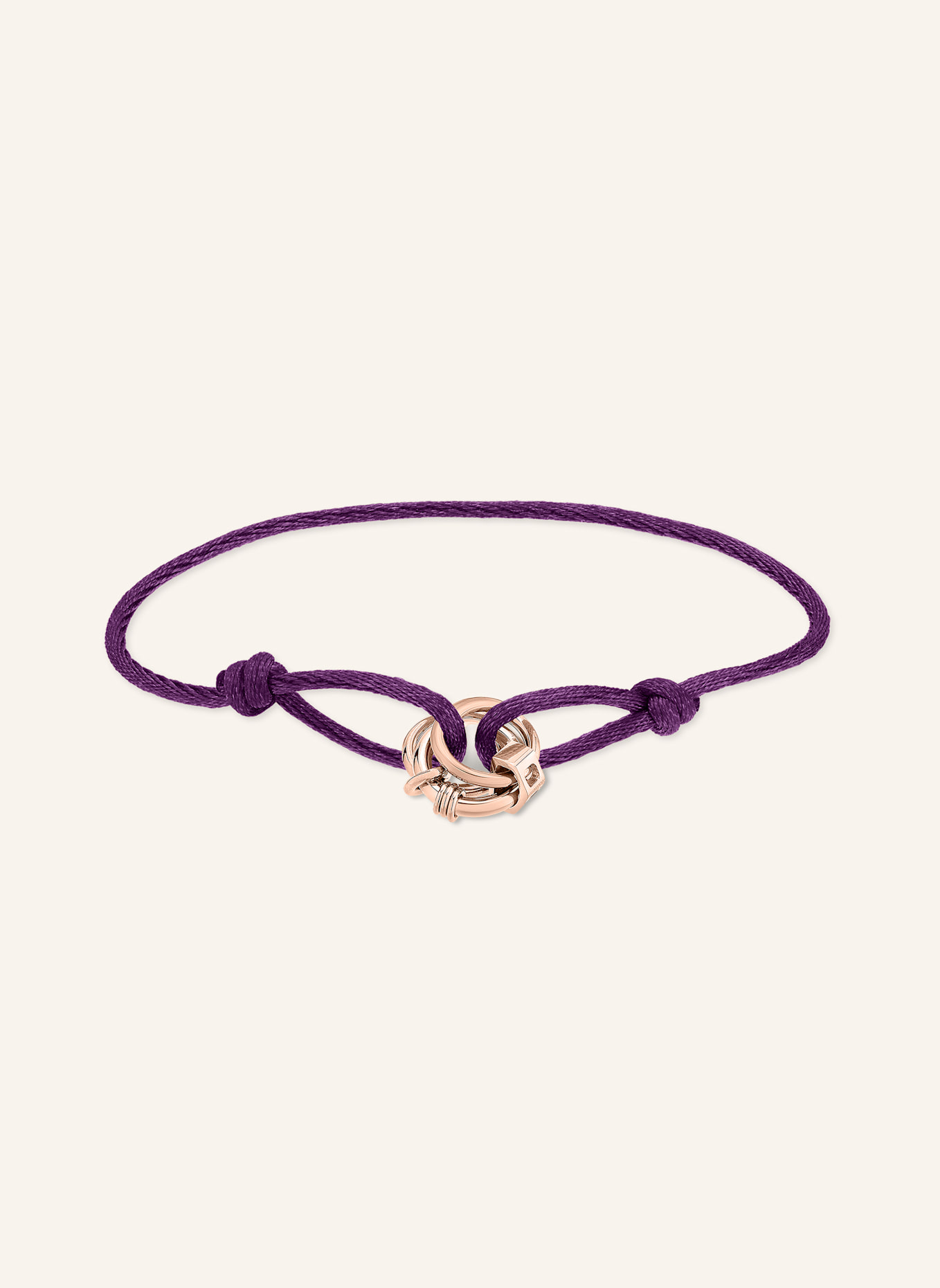 LIEBESKIND Armband aus Nylon: LILA
