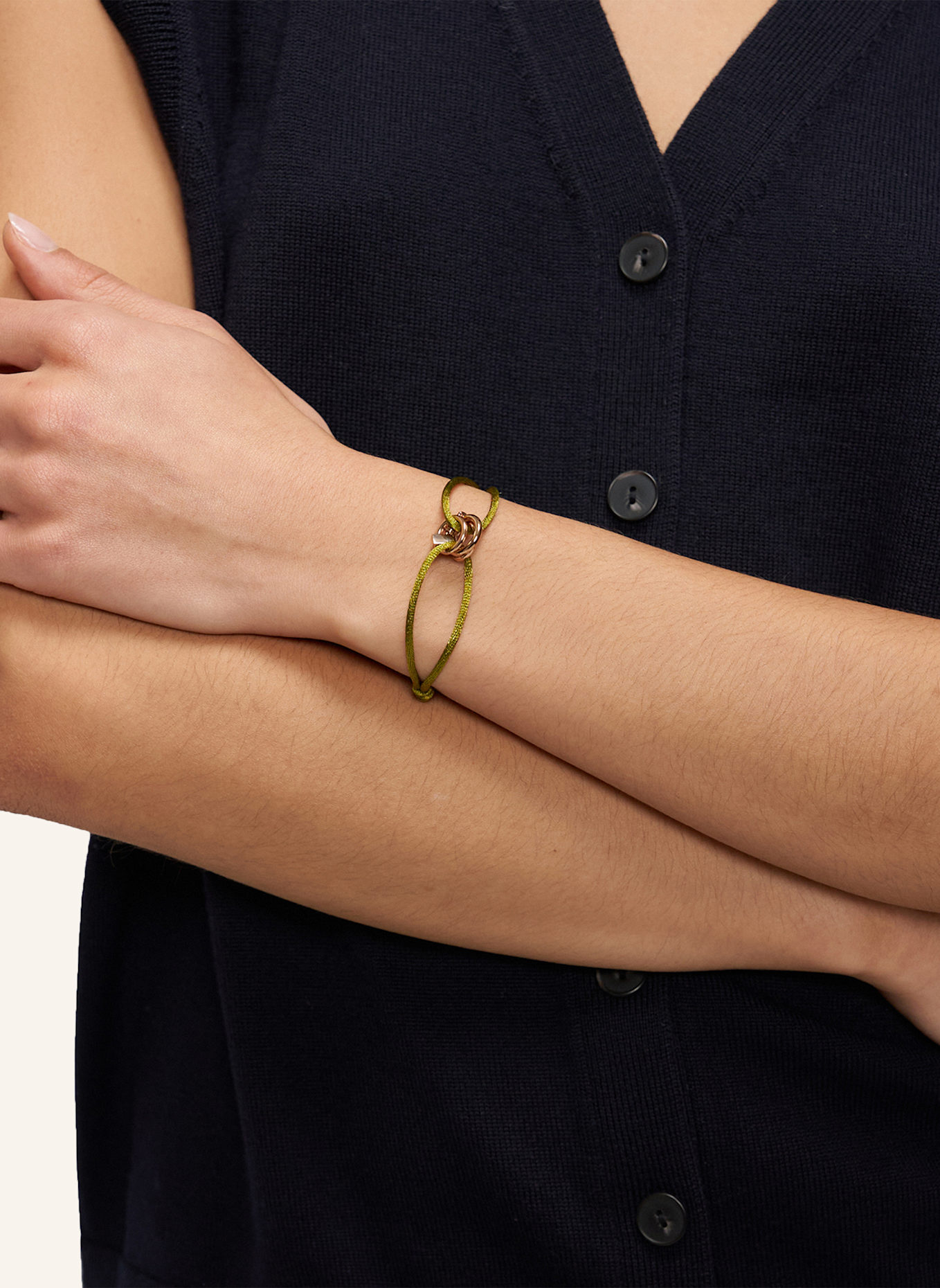 LIEBESKIND Armband aus Nylon: OLIV