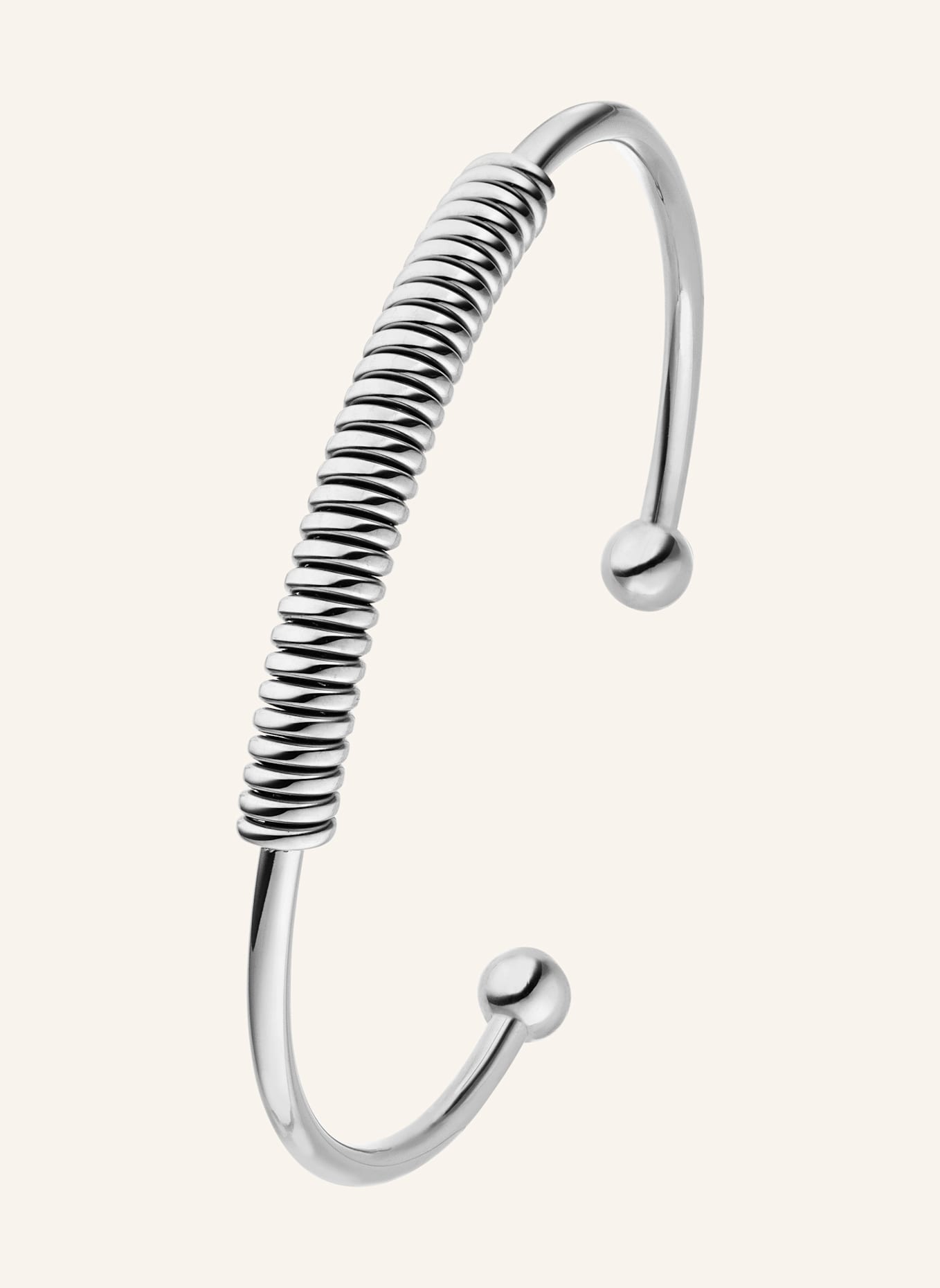 LIEBESKIND Armband van roestvrij staal: ZILVER