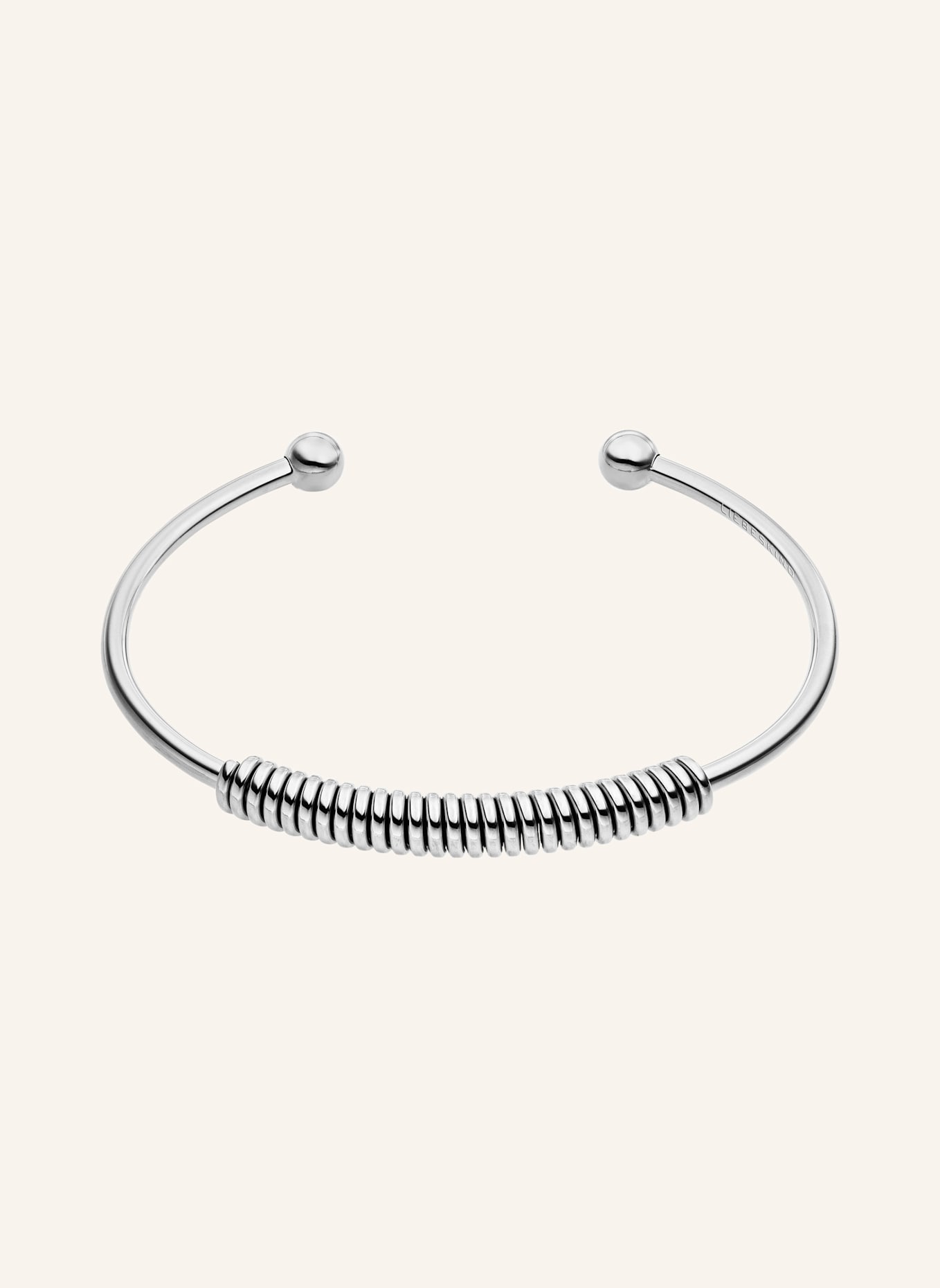 LIEBESKIND Armband van roestvrij staal: ZILVER