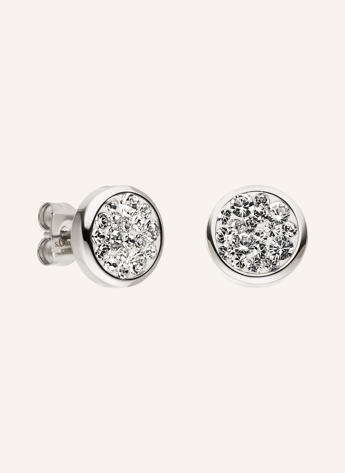 s.Oliver Ohrstecker aus Edelstahl: SILBER