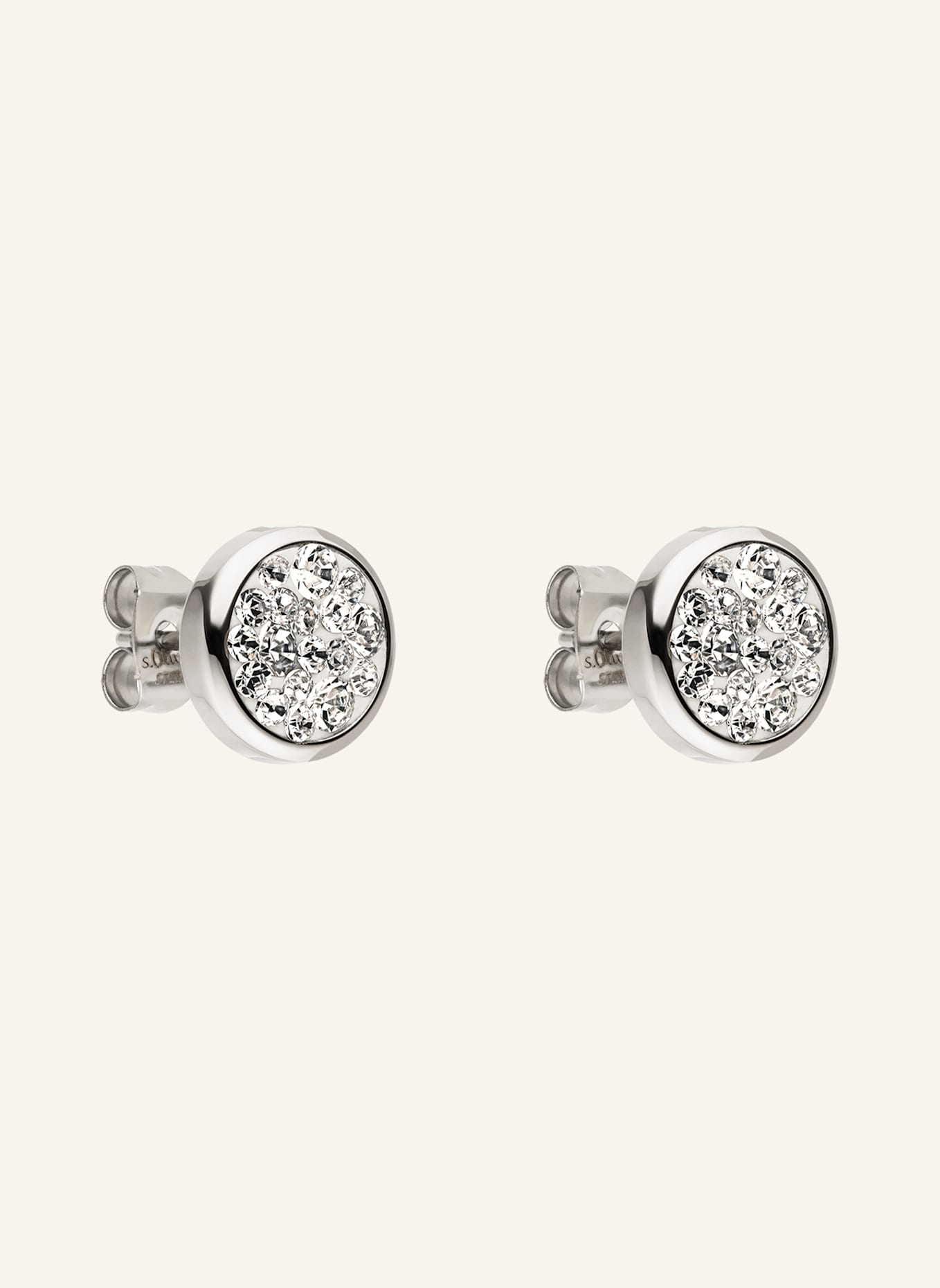 s.Oliver Ohrstecker aus Edelstahl: SILBER