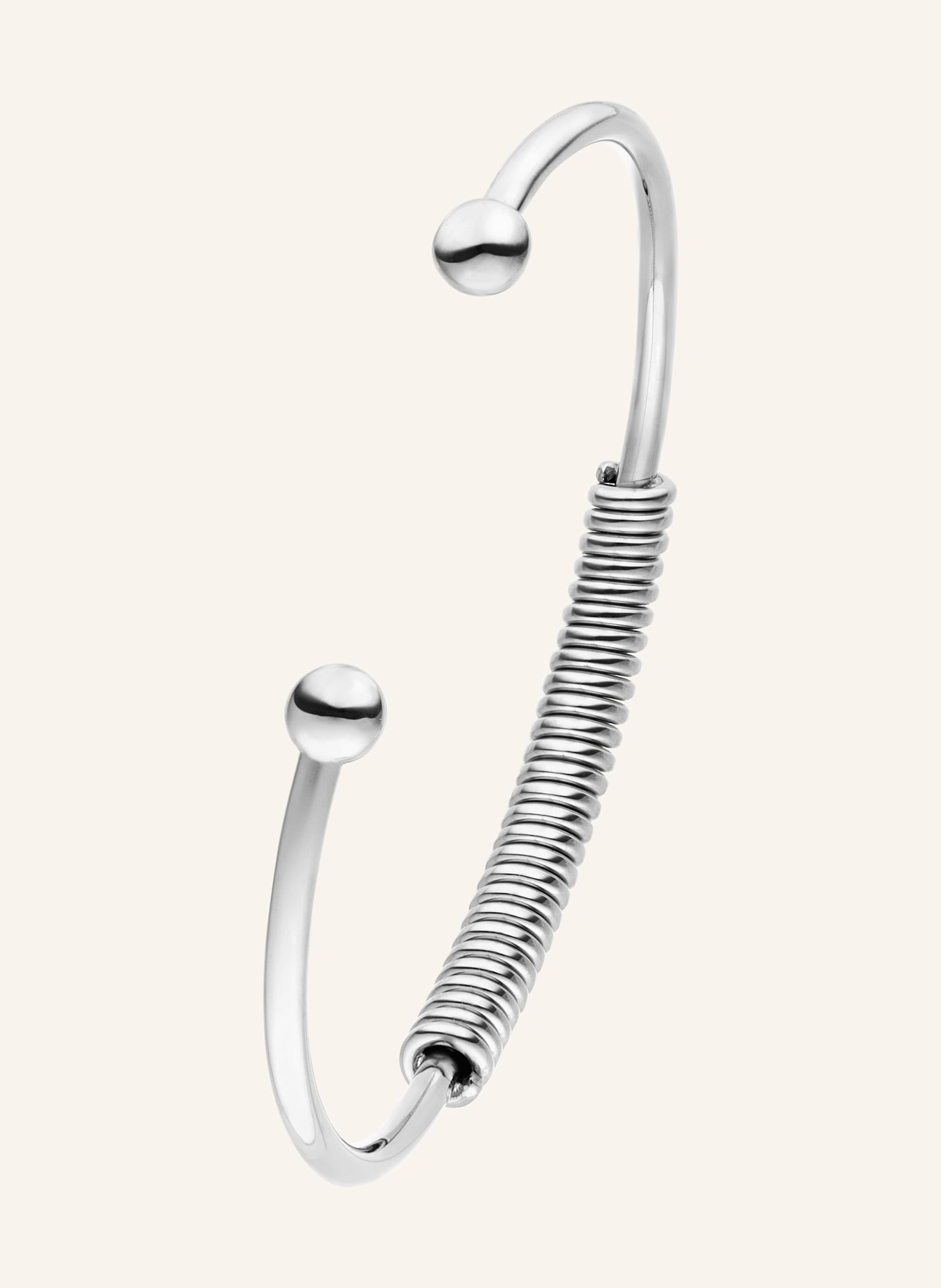 LIEBESKIND Armband van roestvrij staal: ZILVER