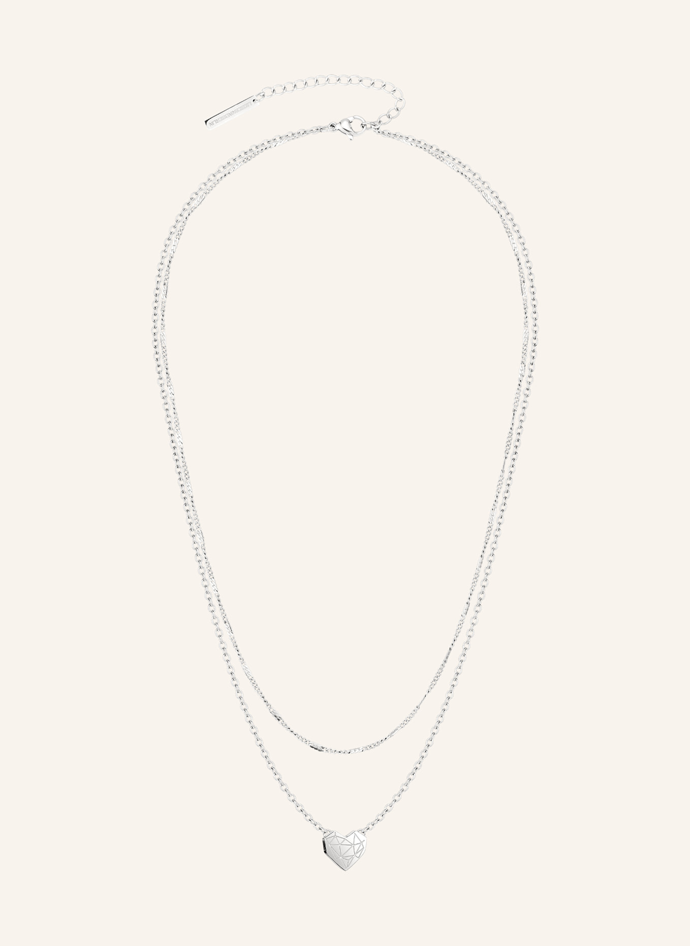 LIEBESKIND Stainless steel necklace: SILVER