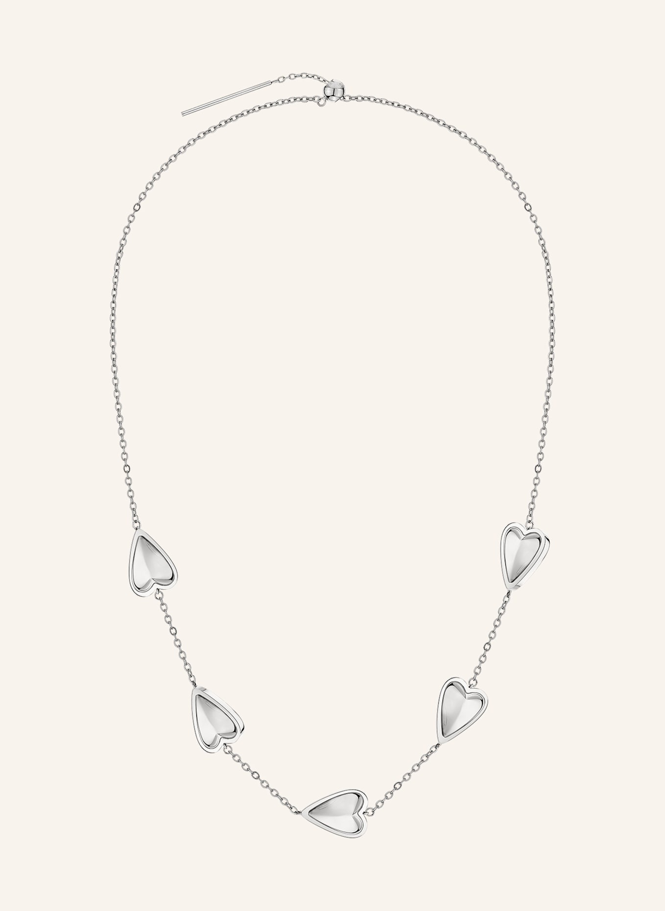 LIEBESKIND Stainless steel necklace: SILVER