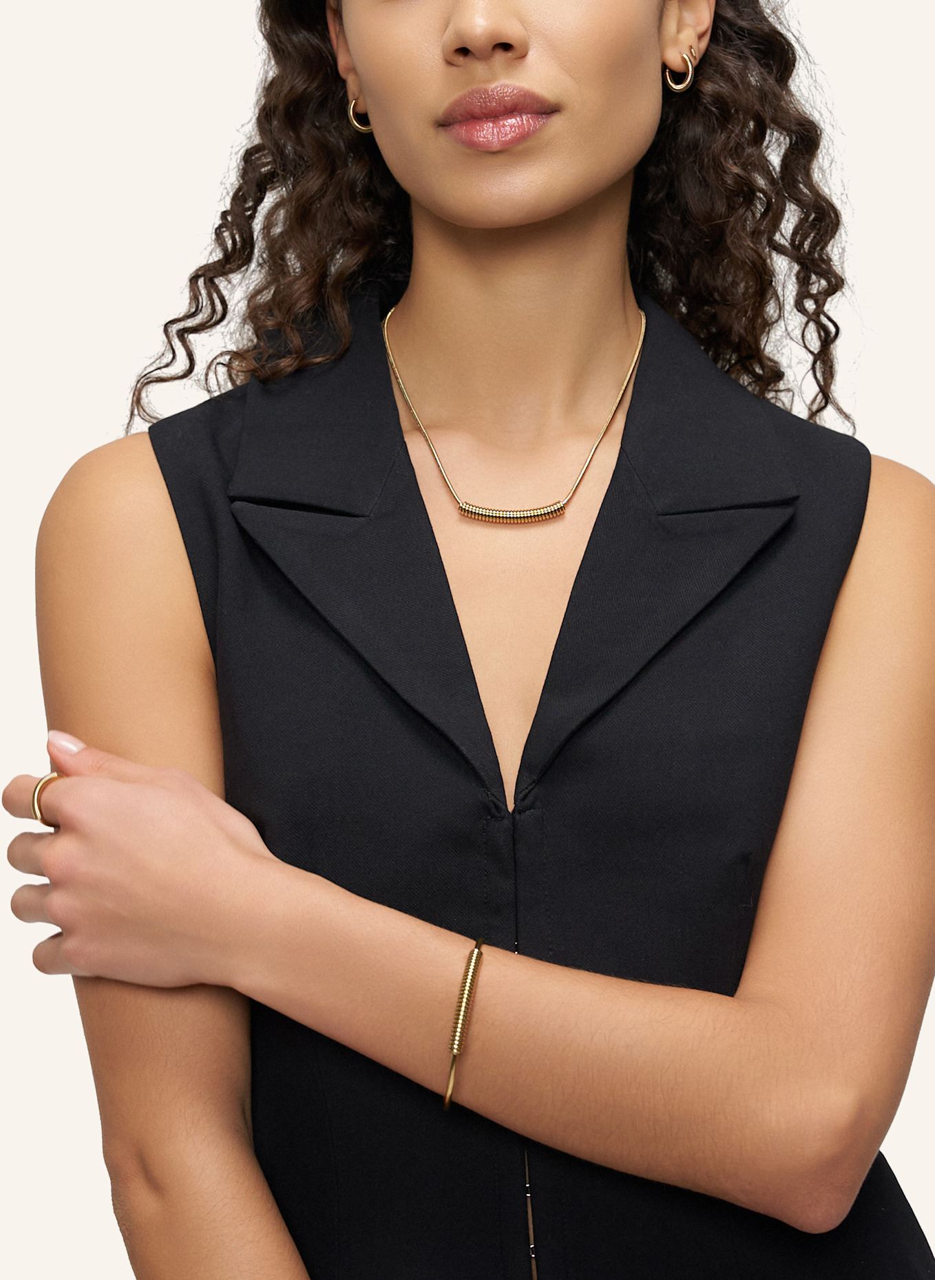 LIEBESKIND Armband aus Edelstahl: GOLD