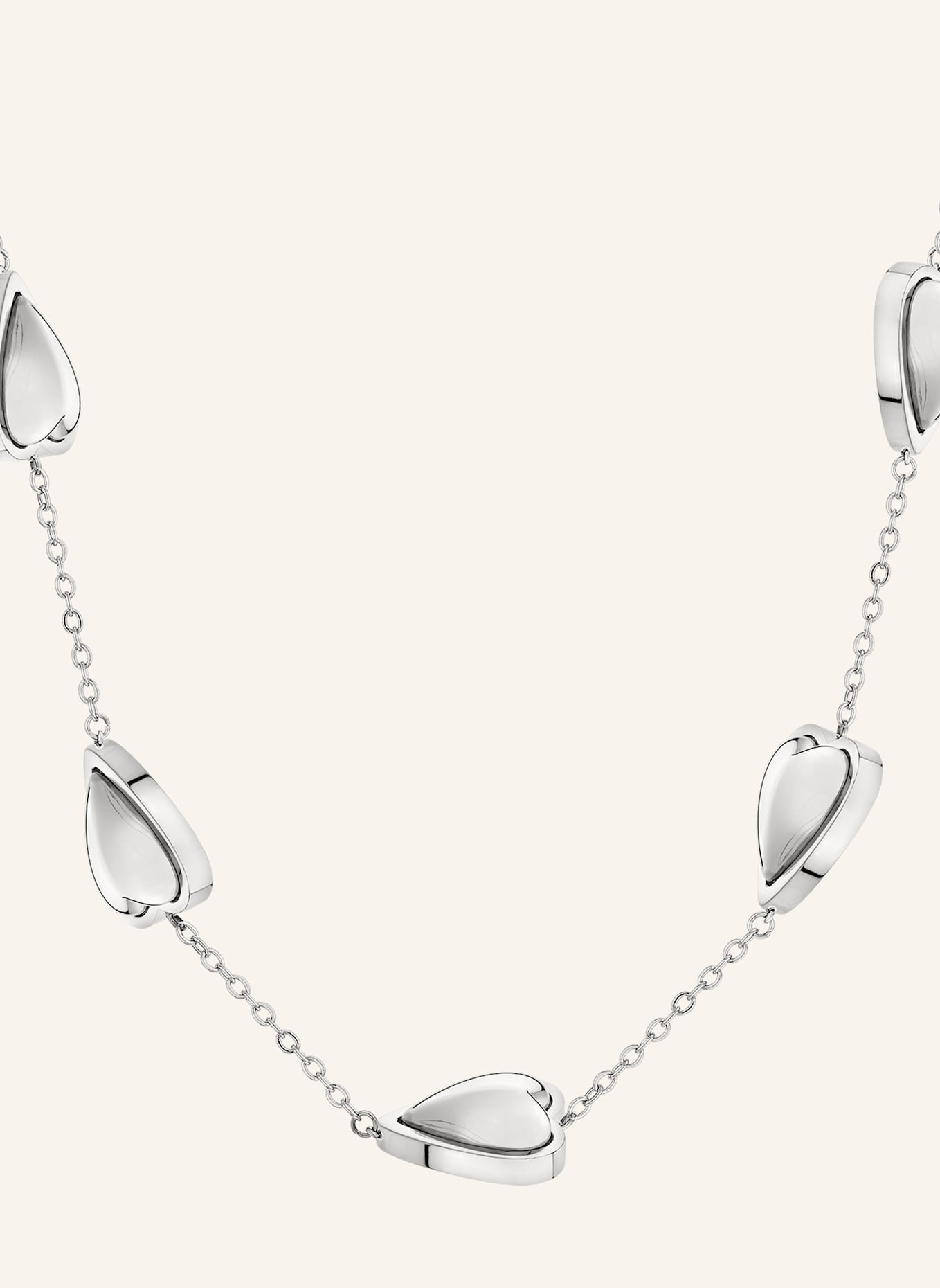 LIEBESKIND Stainless steel necklace: SILVER