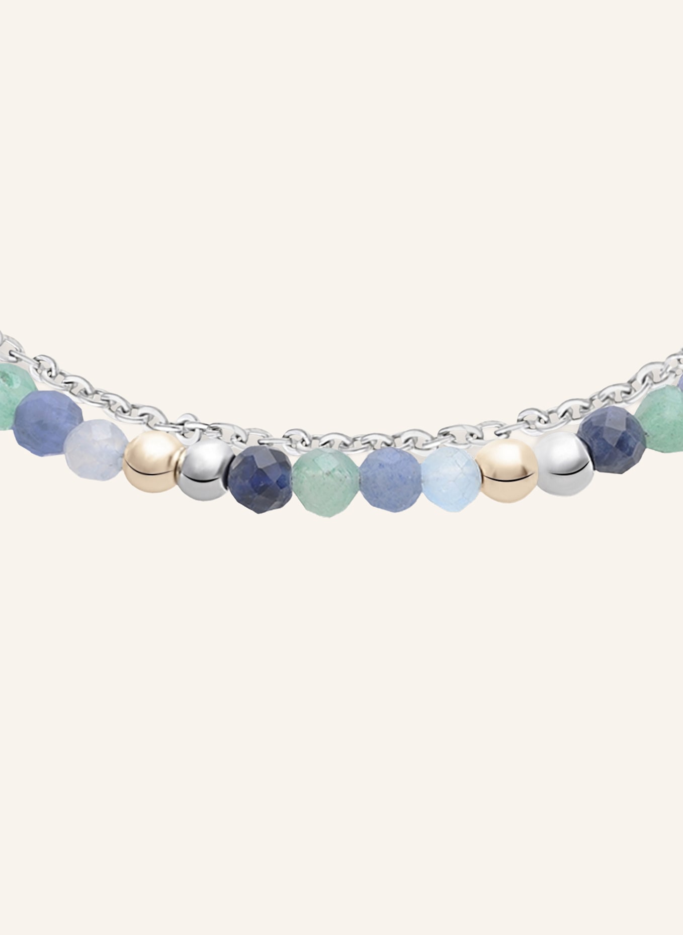 s.Oliver Fußkette aus Edelstahl: SILBER