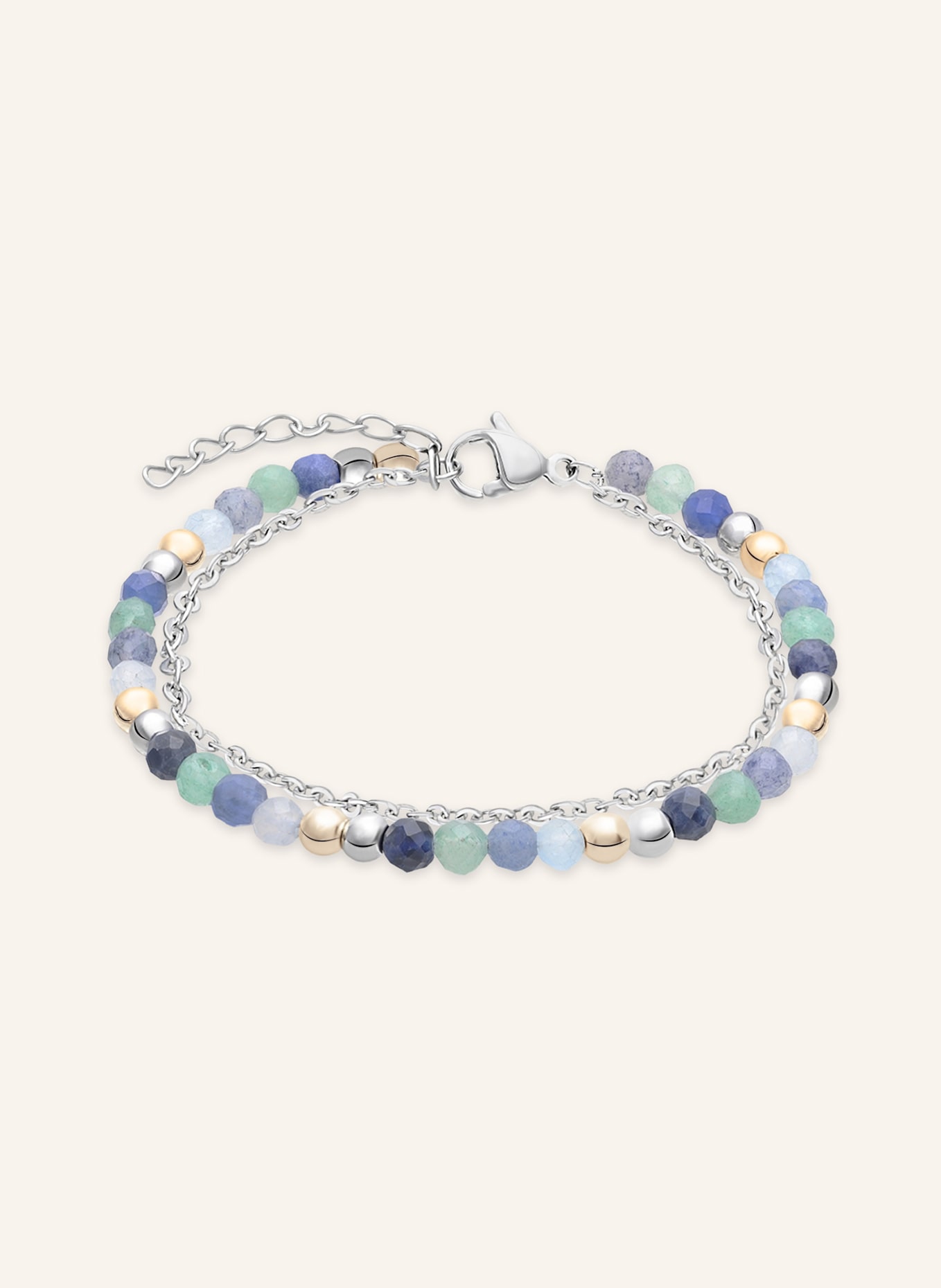 s.Oliver Fußkette aus Edelstahl: SILBER