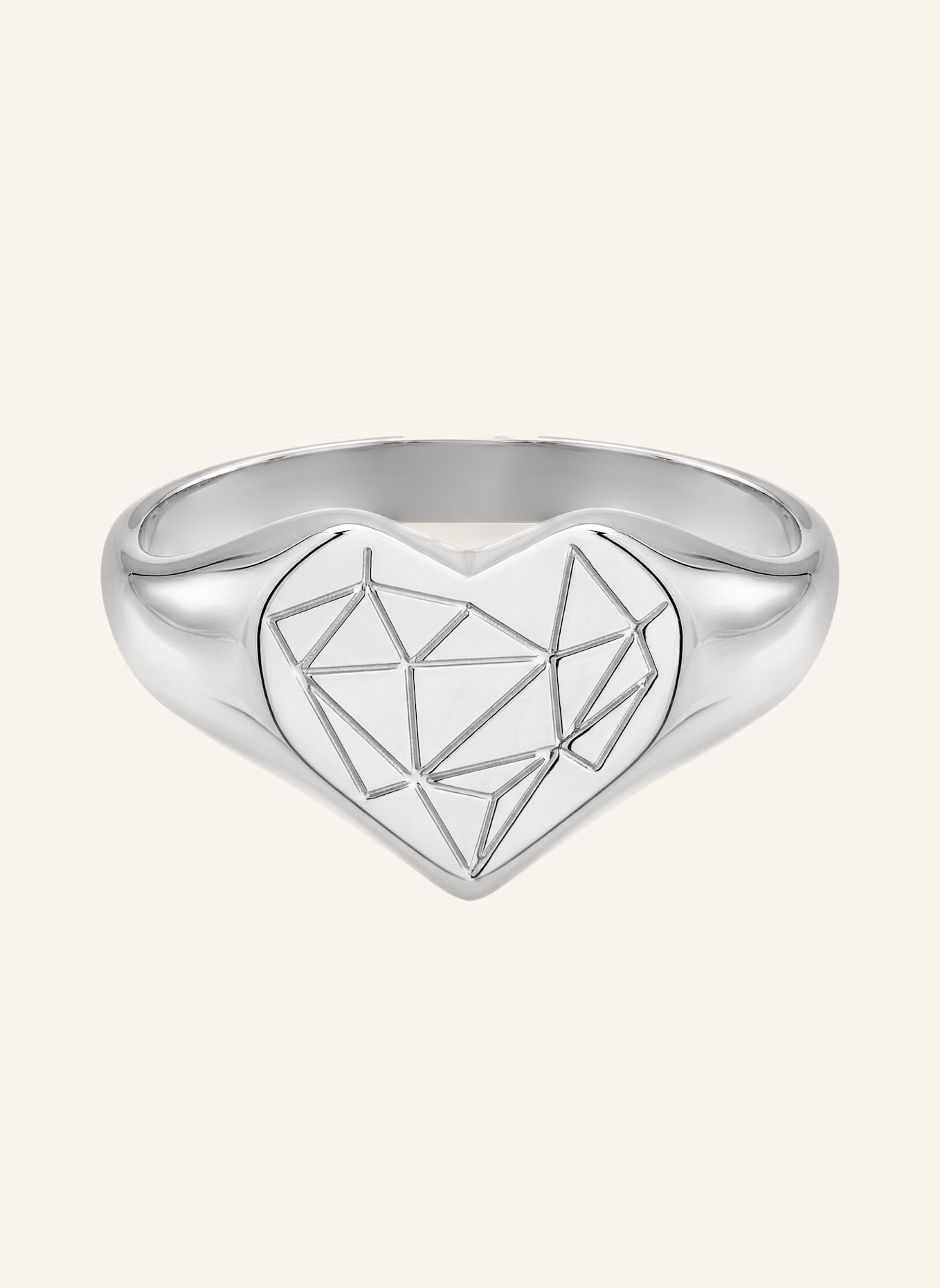 LIEBESKIND Stainless steel ring: SILVER