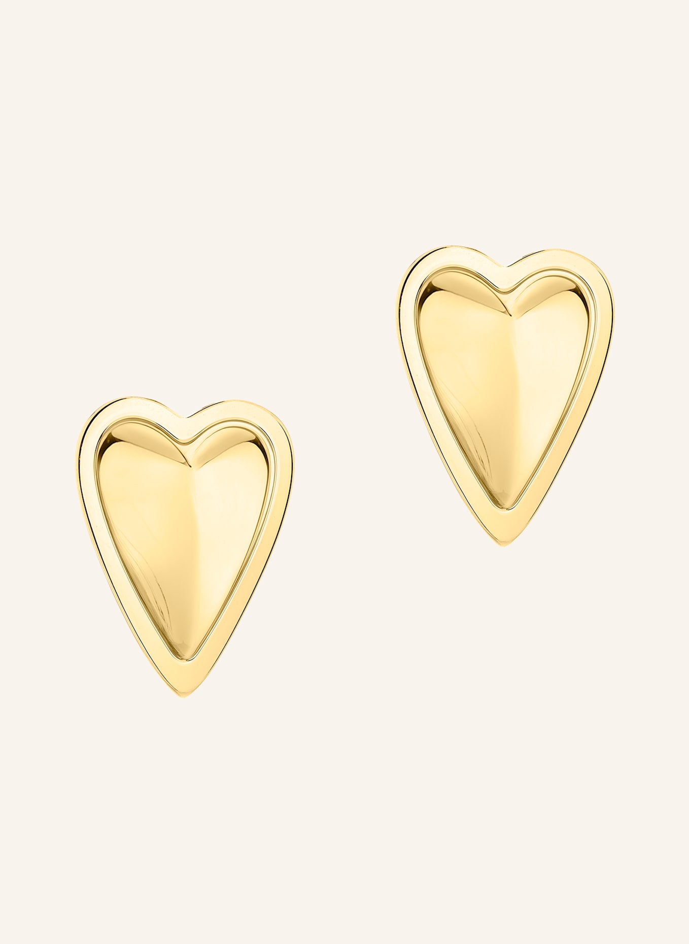LIEBESKIND Oorstekers van roestvrij staal: GOUD