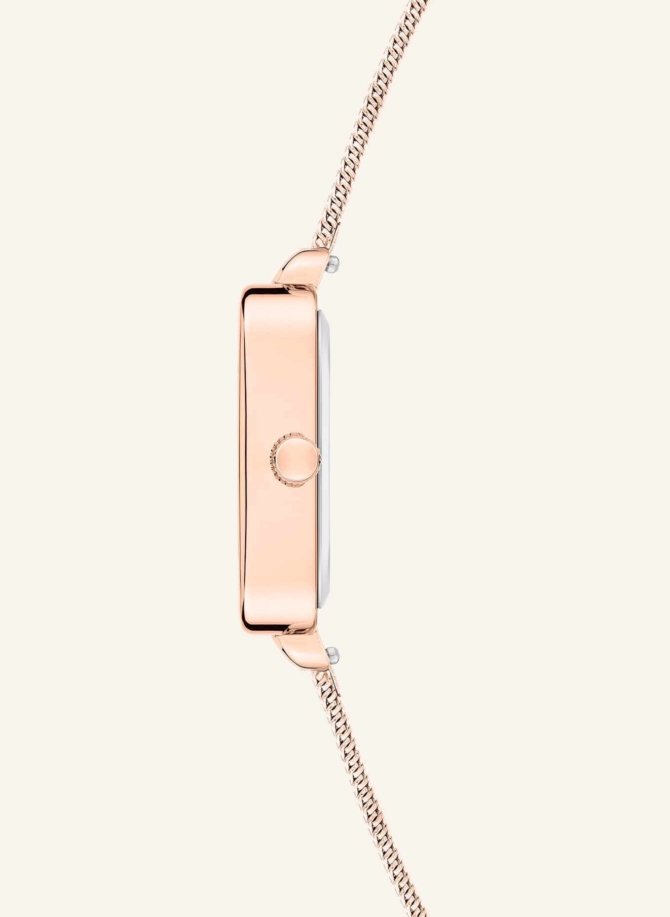 LIEBESKIND Armbanduhr  aus  Edelstahl: ROSÉGOLD