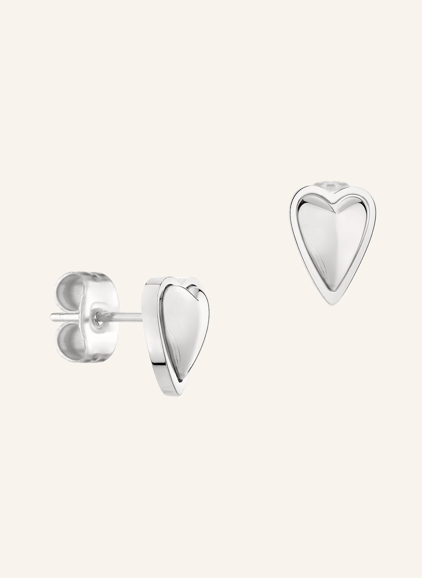 LIEBESKIND Oorstekers van roestvrij staal: ZILVER