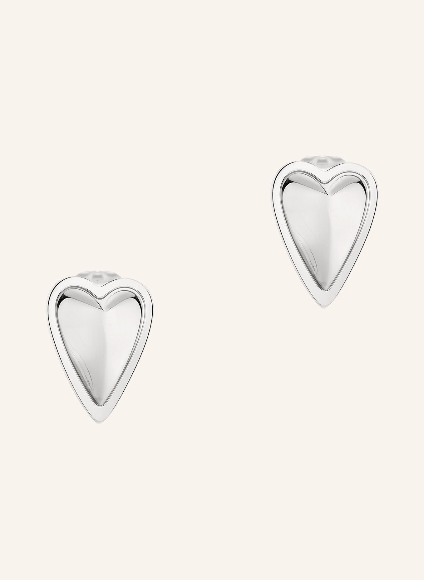 LIEBESKIND Oorstekers van roestvrij staal: ZILVER