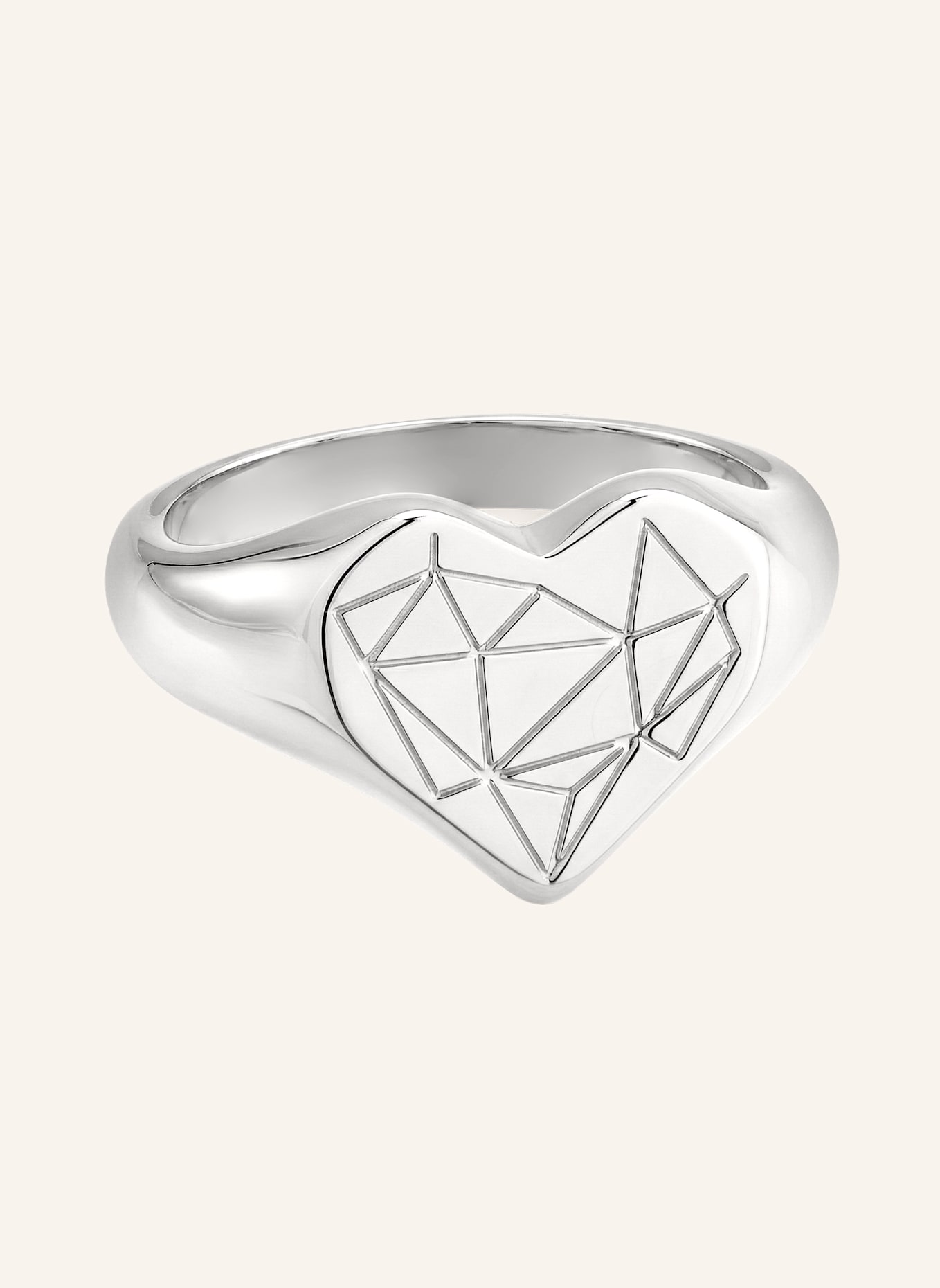 LIEBESKIND Stainless steel ring: SILVER