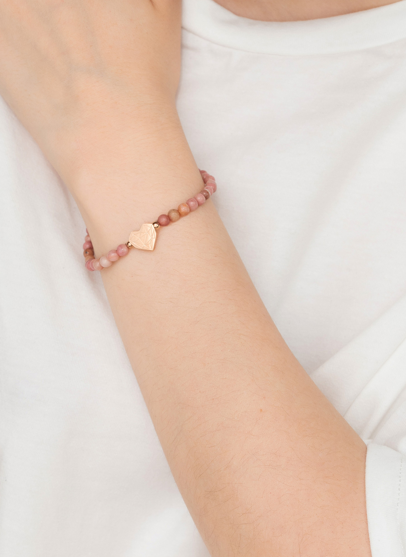 LIEBESKIND Armband aus Edelstahl: ROSA