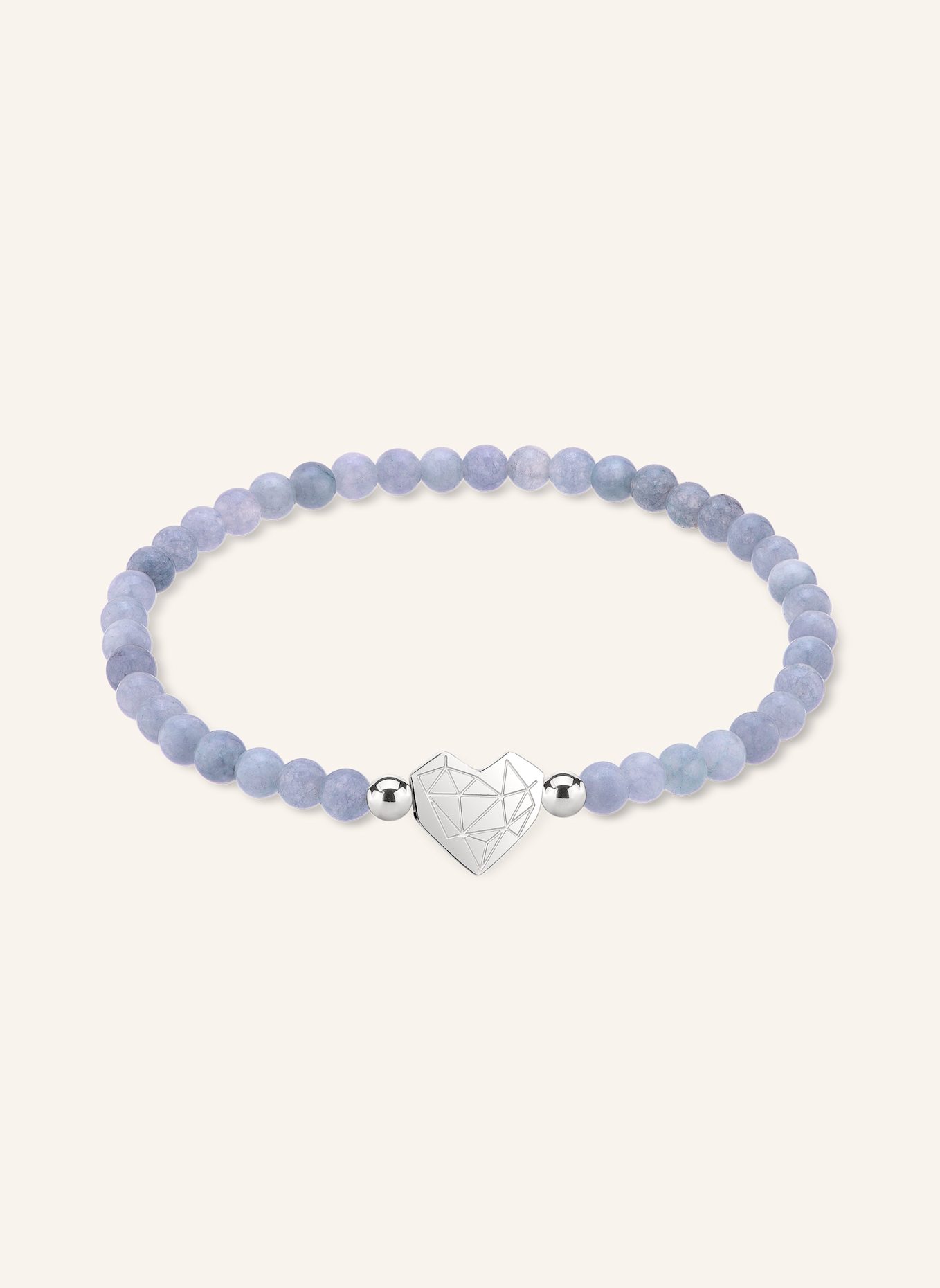 LIEBESKIND Armband  aus  Edelstahl: HELLBLAU