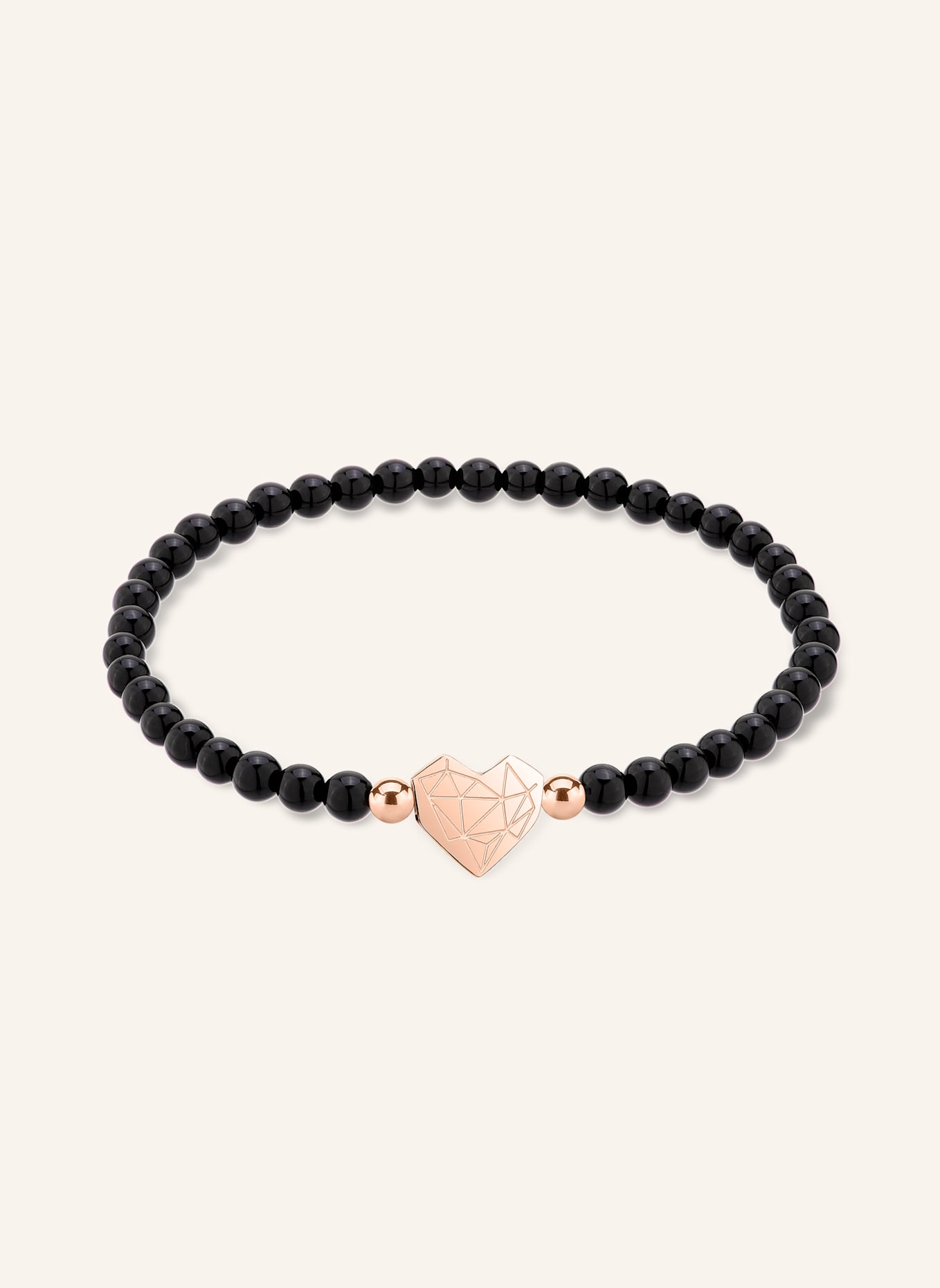 LIEBESKIND Armband aus Edelstahl: SCHWARZ