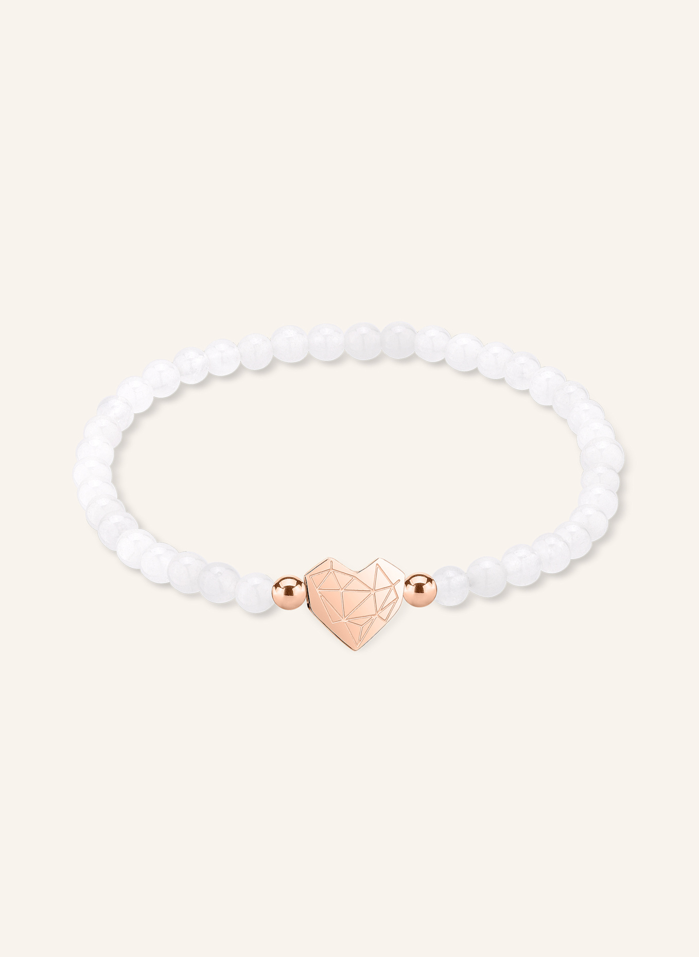 LIEBESKIND Armband aus Edelstahl: WEISS