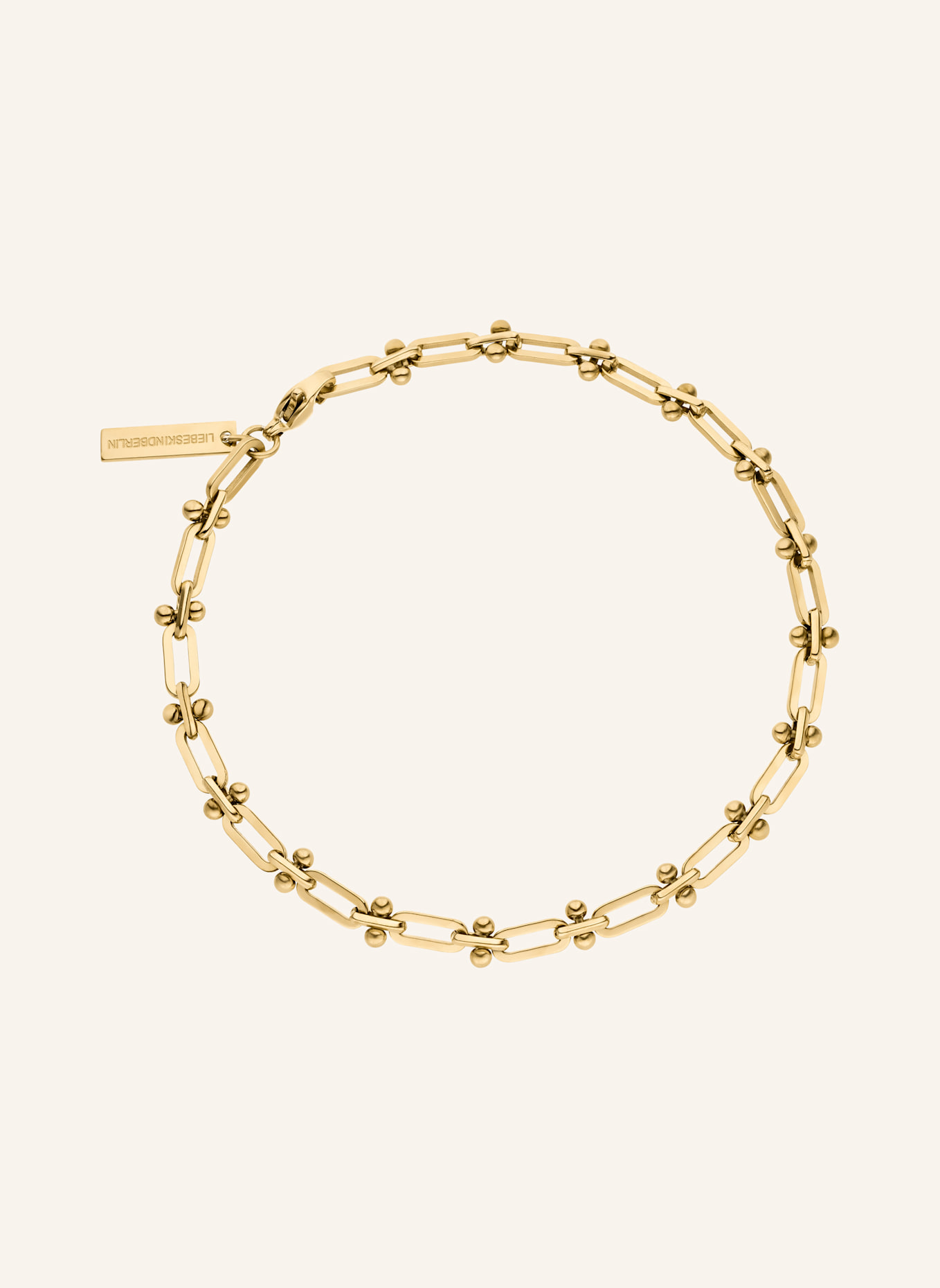 LIEBESKIND Armband  aus  Edelstahl: GOLD