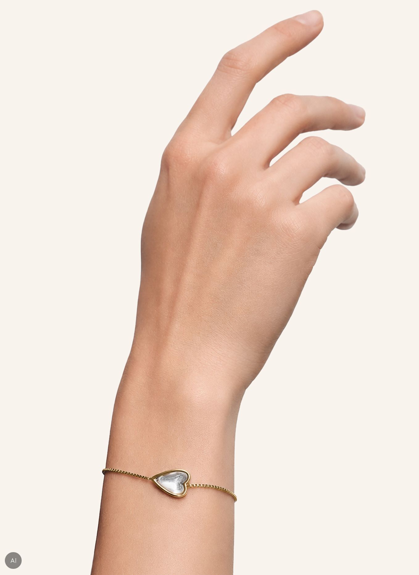 LIEBESKIND Armband  aus  Edelstahl: GOLD