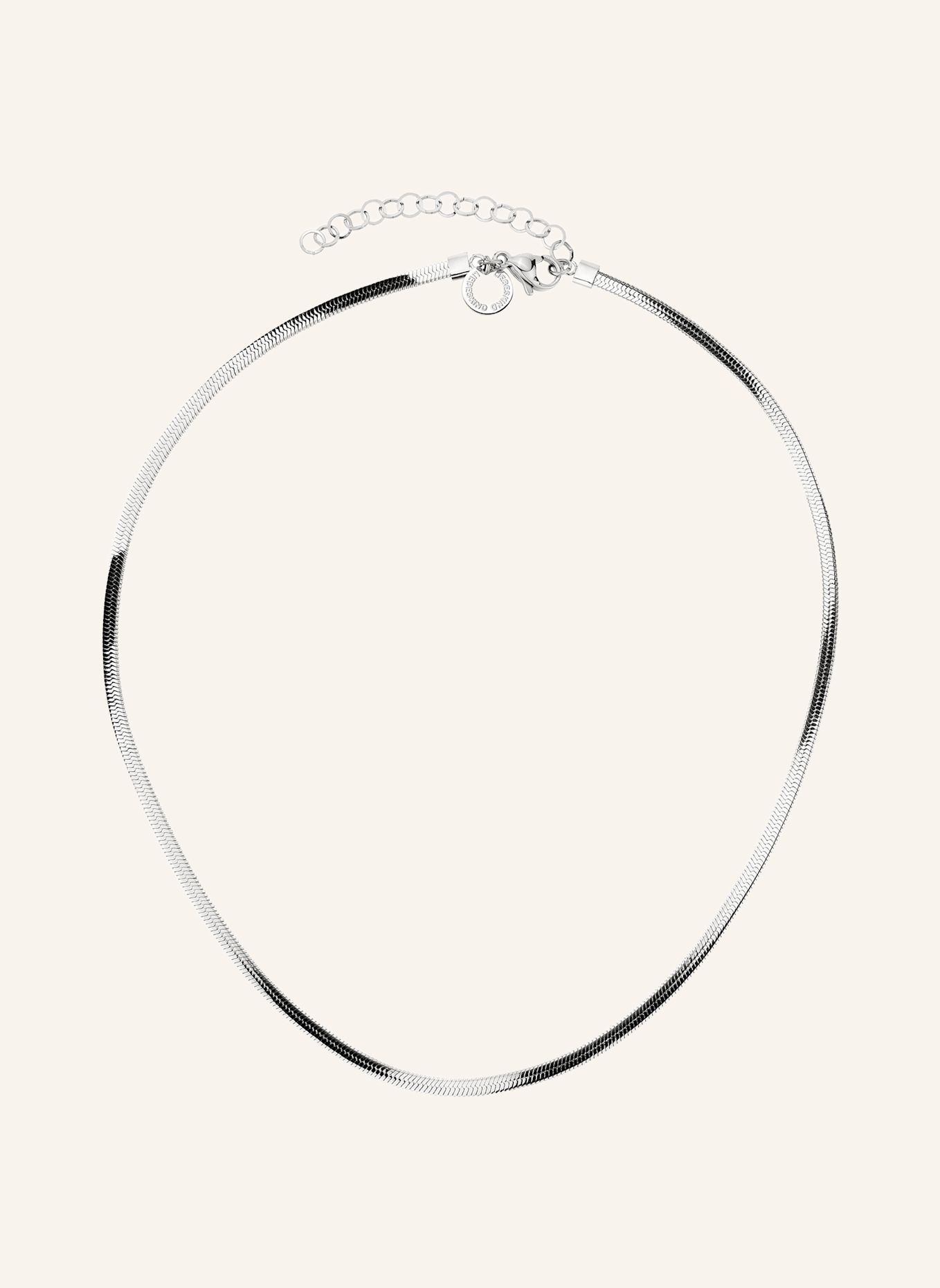 LIEBESKIND Ketting van roestvrij staal: ZILVER