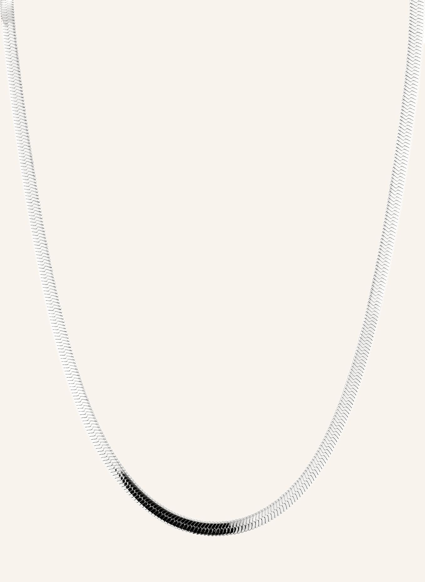 LIEBESKIND Ketting van roestvrij staal: ZILVER