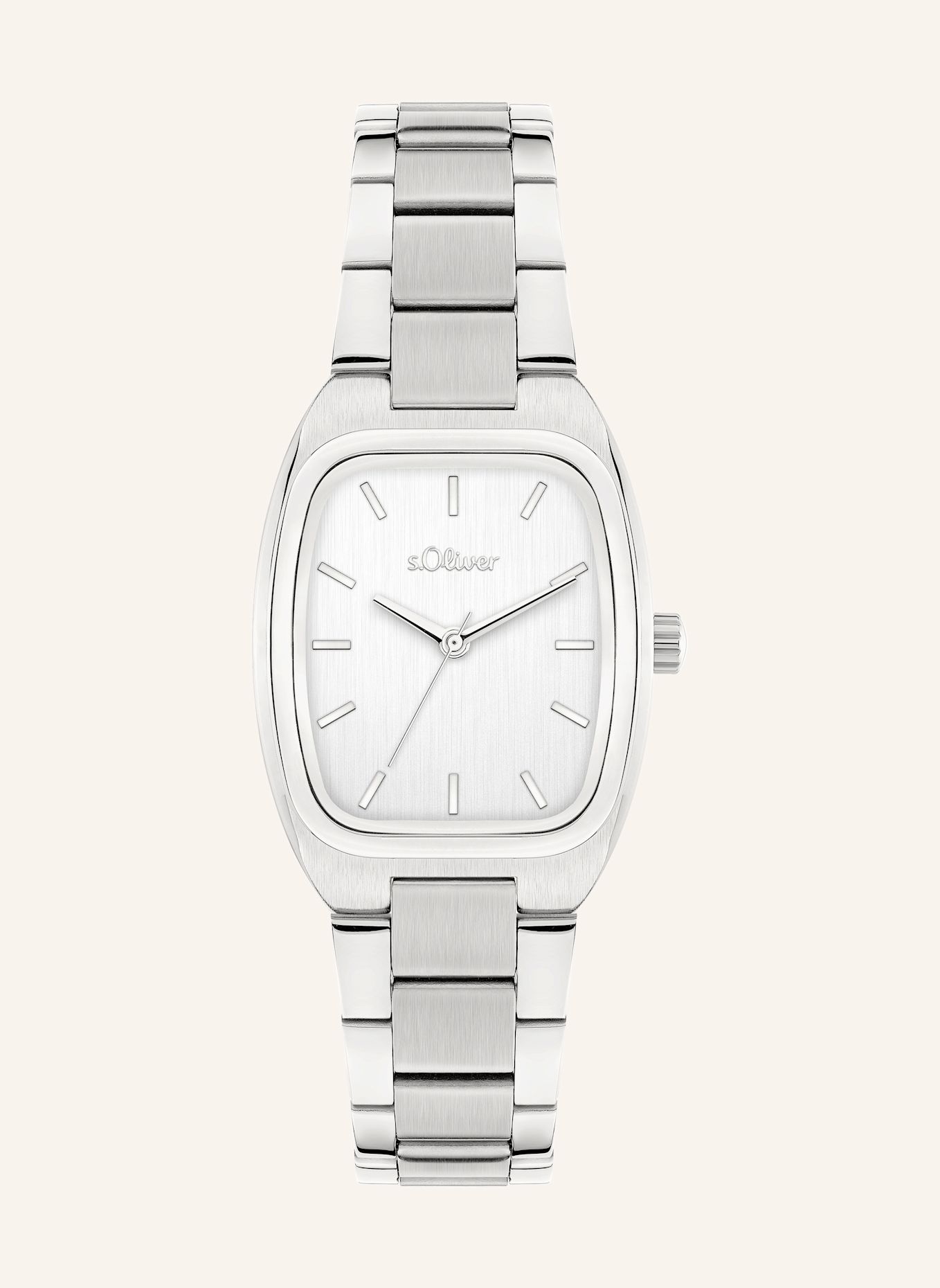 s.Oliver Stainless steel Wristwatch: SILVER