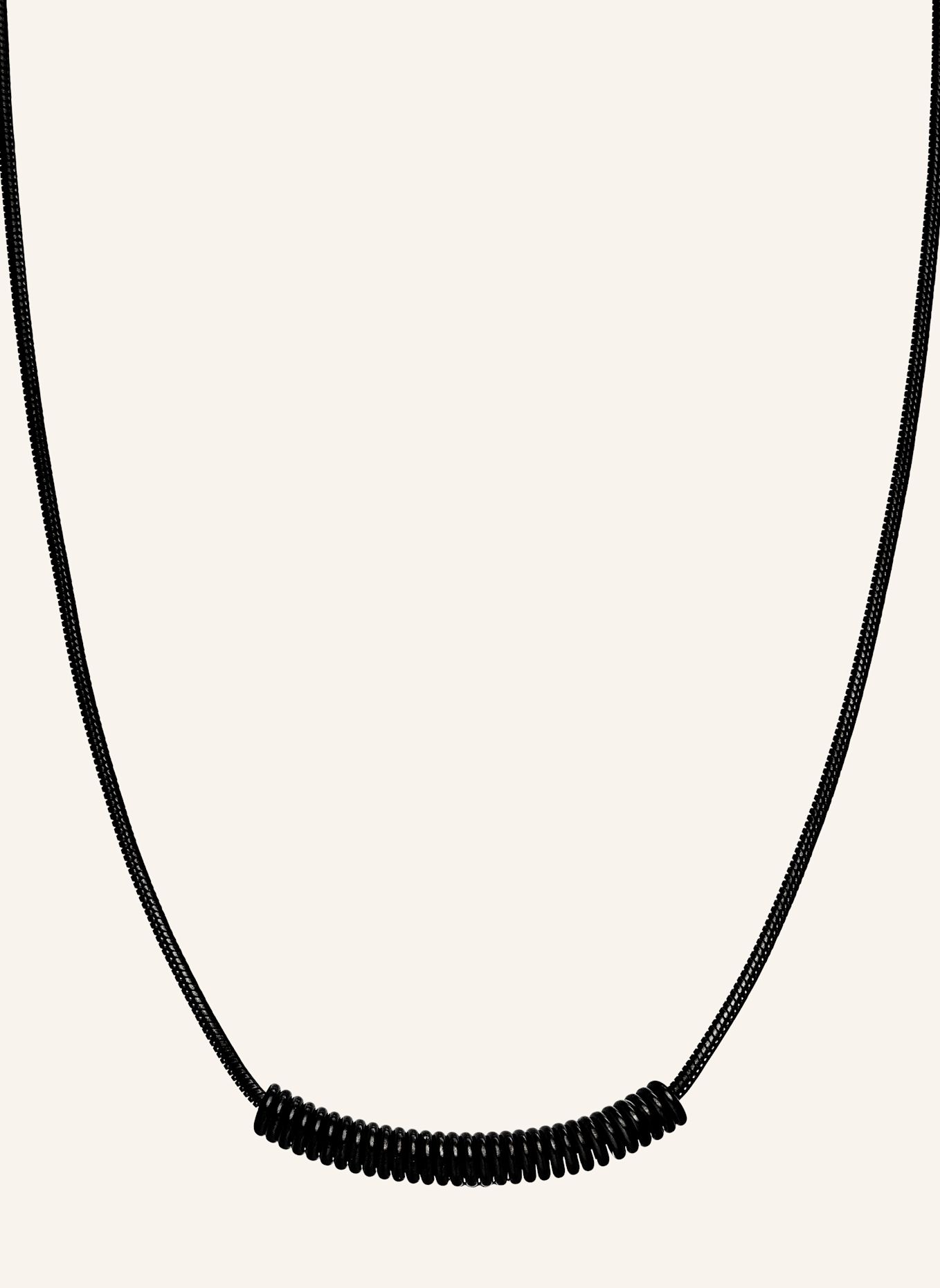 LIEBESKIND Stainless steel necklace: BLACK