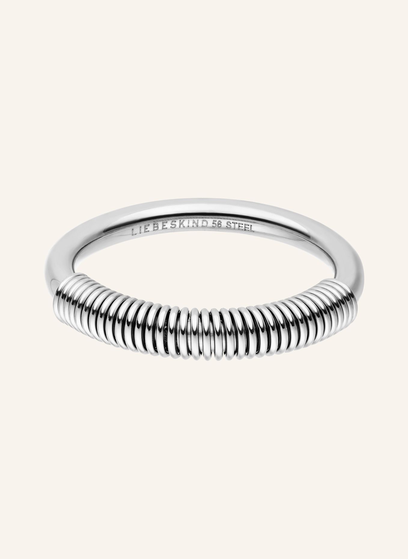 LIEBESKIND Stainless steel ring: SILVER