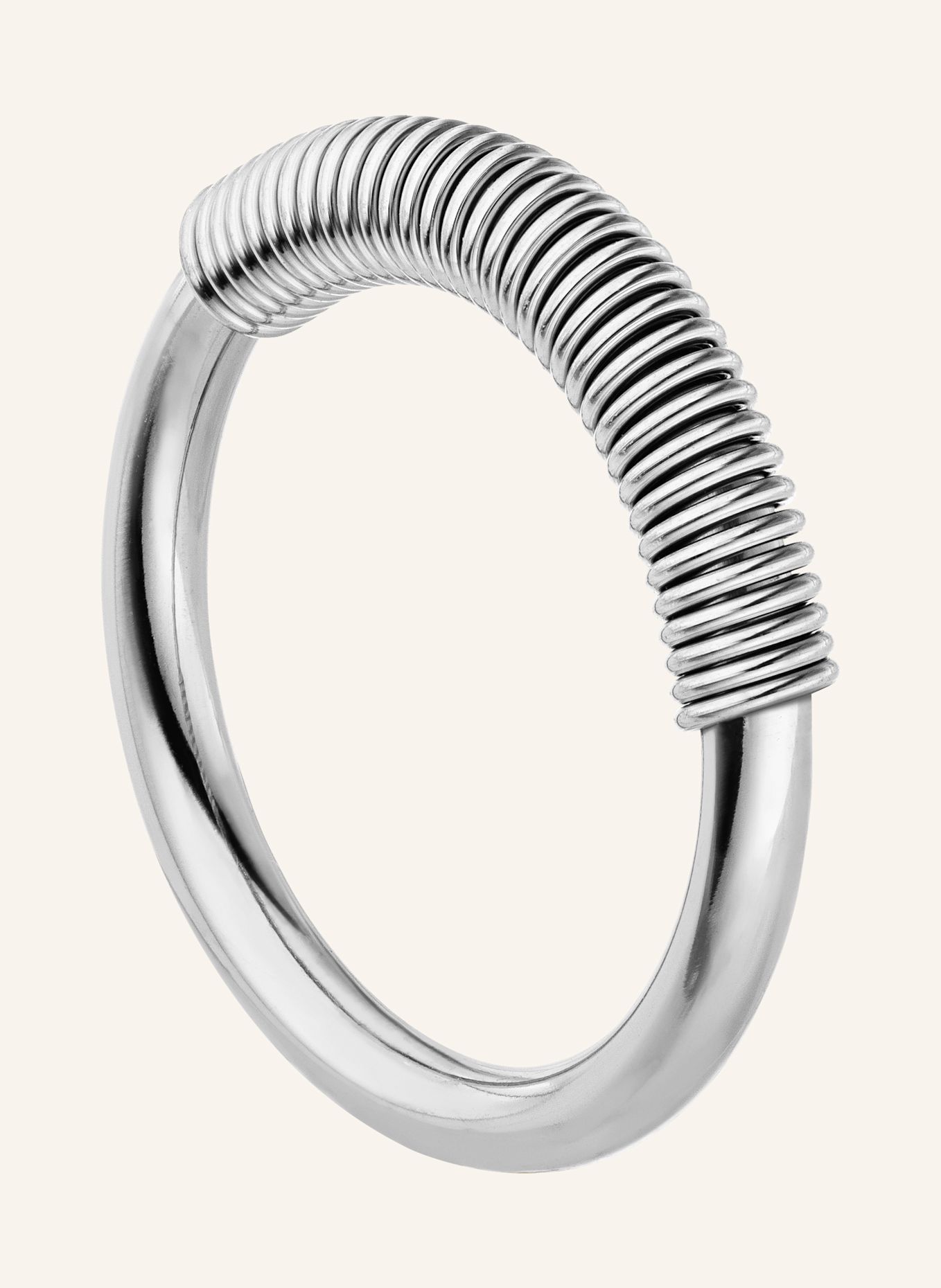LIEBESKIND Stainless steel ring: SILVER