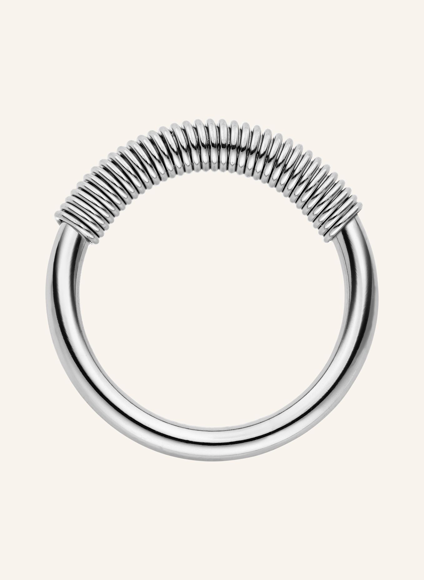 LIEBESKIND Stainless steel ring: SILVER