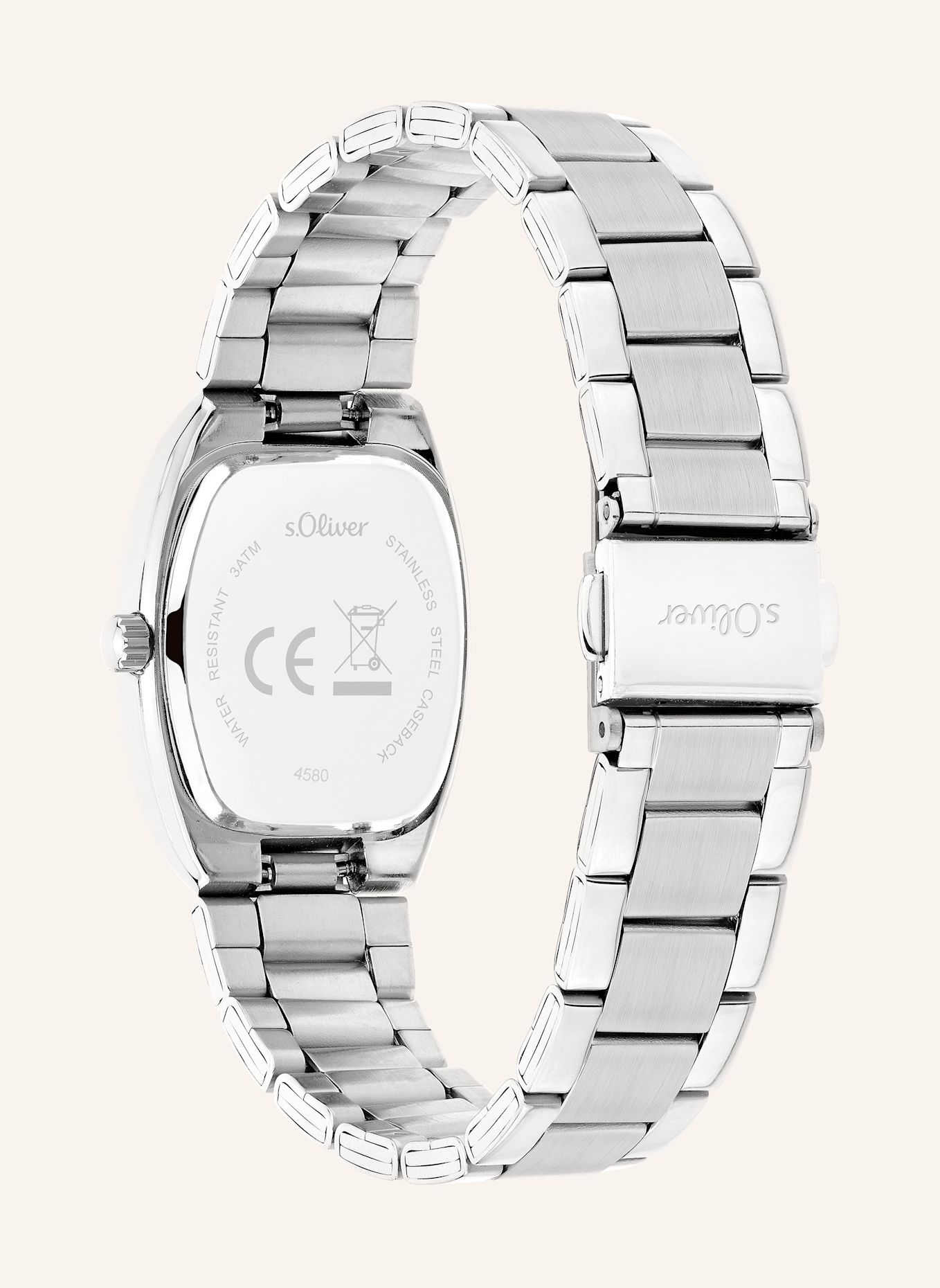 s.Oliver Stainless steel Wristwatch: SILVER