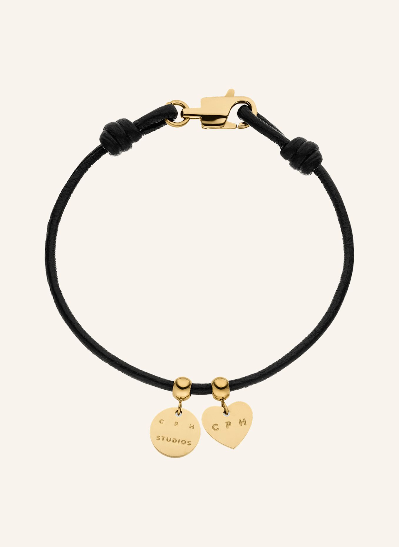 COPENHAGEN STUDIOS Armband aus Edelstahl: GOLD