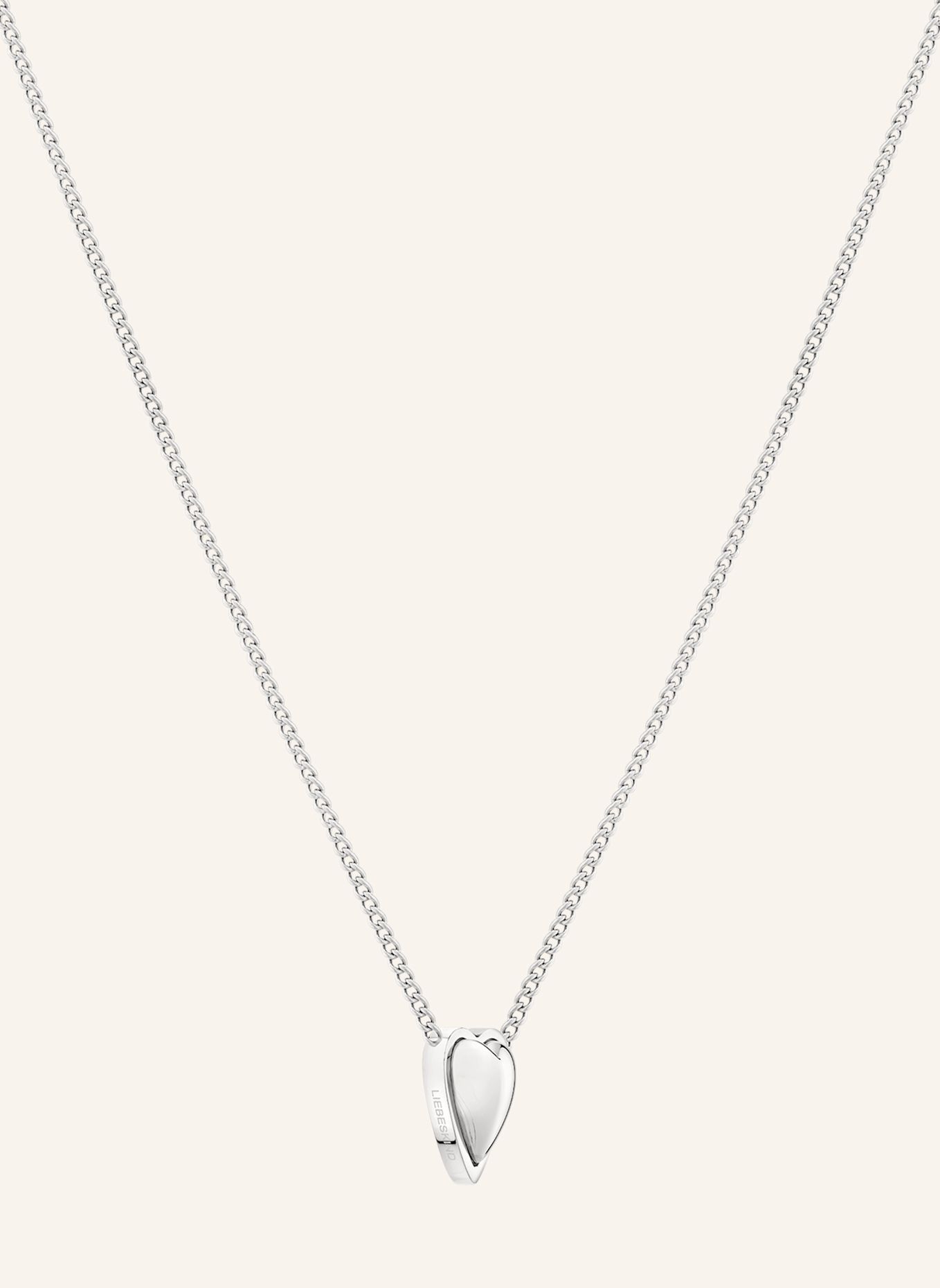 LIEBESKIND Halskette aus Edelstahl: SILBER